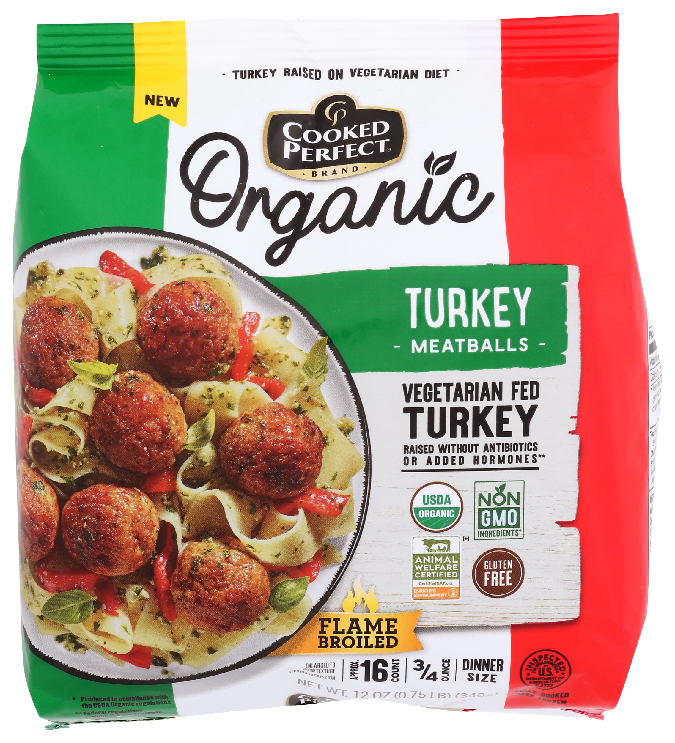 Organic Turkey Meatball Step 2, 12 Ounce