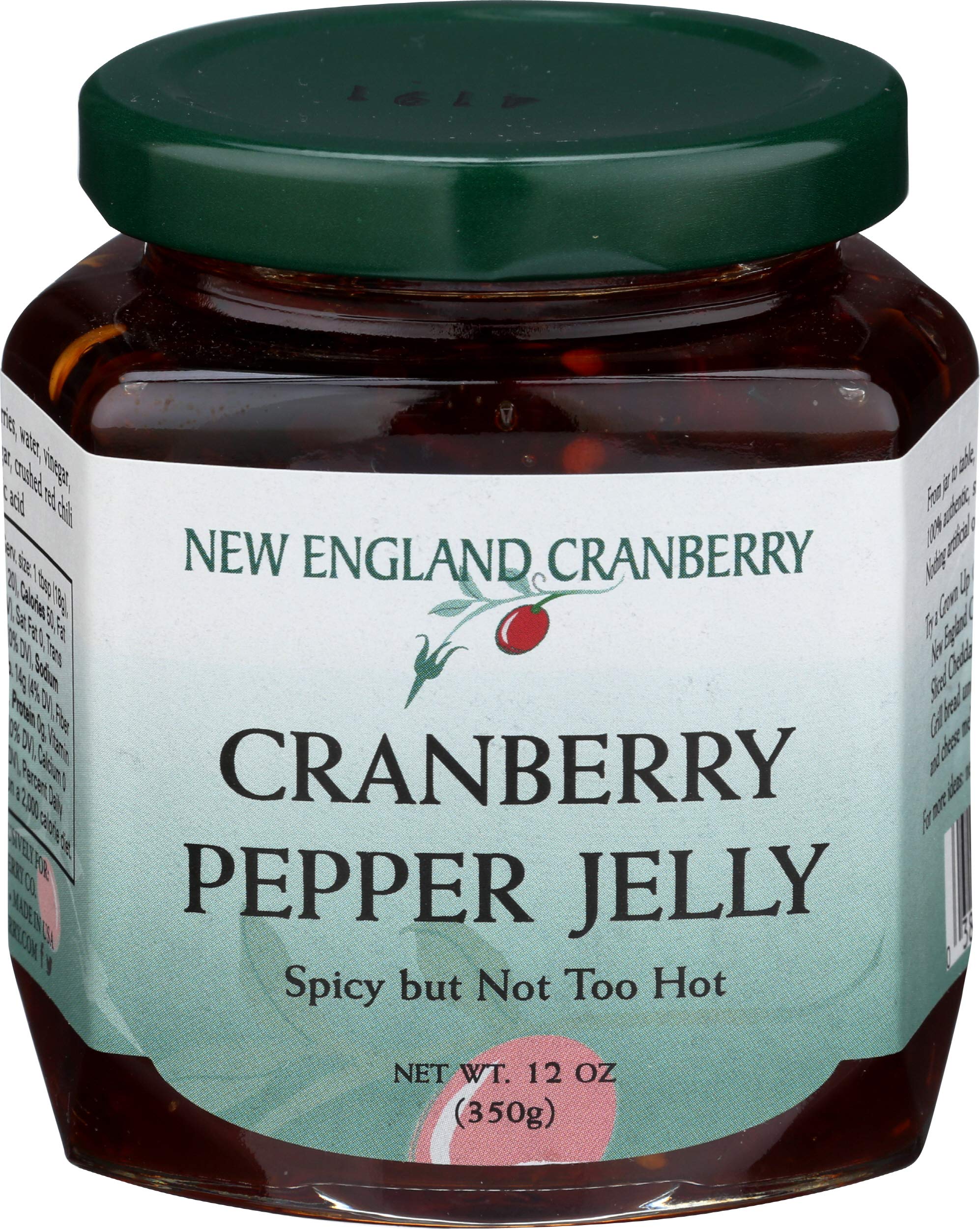 New England Cranberry Jelly Cranberry Pepper, 12 Ounce
