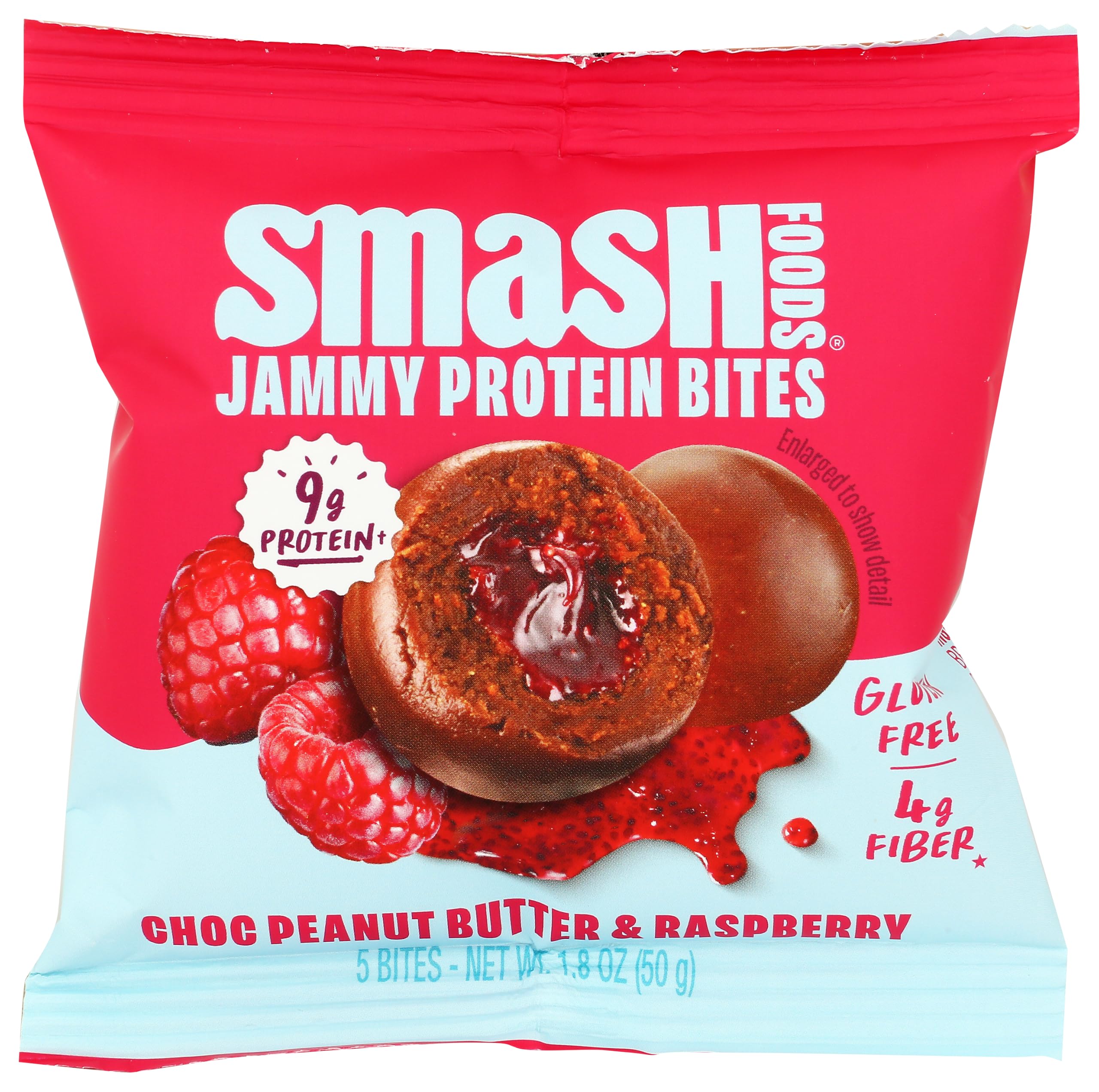 Chocolate Pb & Raspberry Jam Superfood Bites, 1.8 Ounce