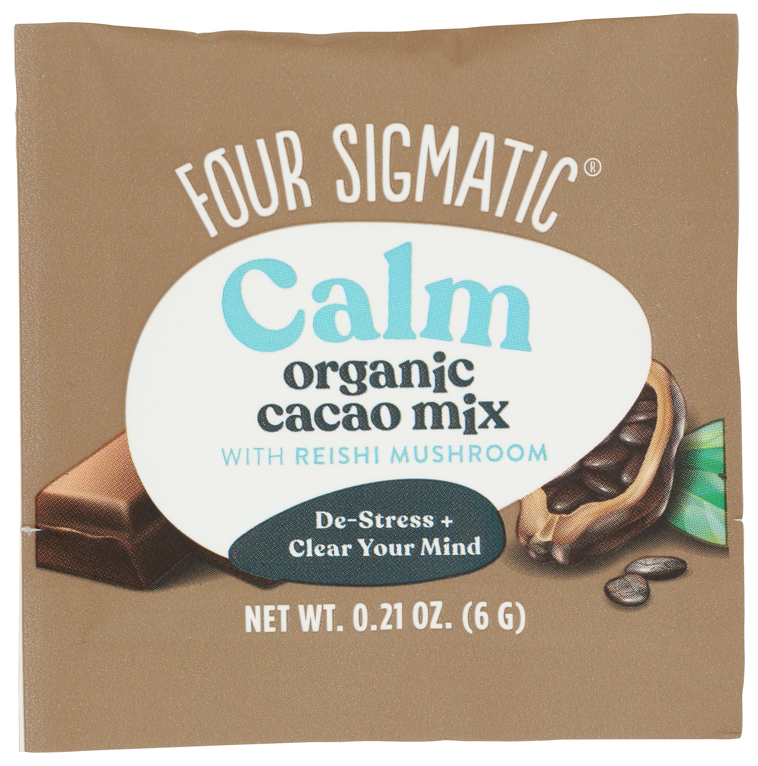 Mix Hot Cacao Xoco Reishi Packet Organic, 0.21 Ounce