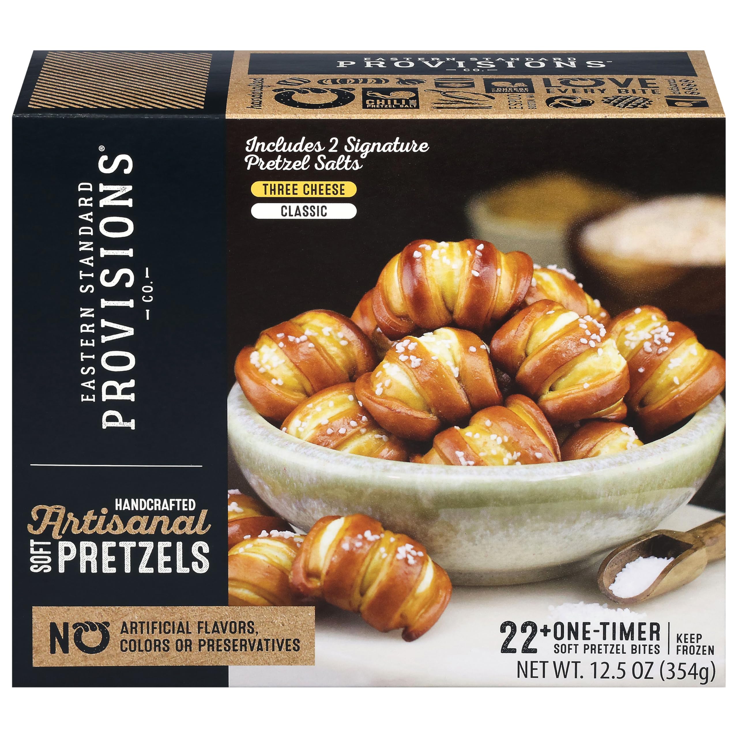 Frozen, Pretzels Artisinal Soft One Timer Bites, 12.5 Ounce