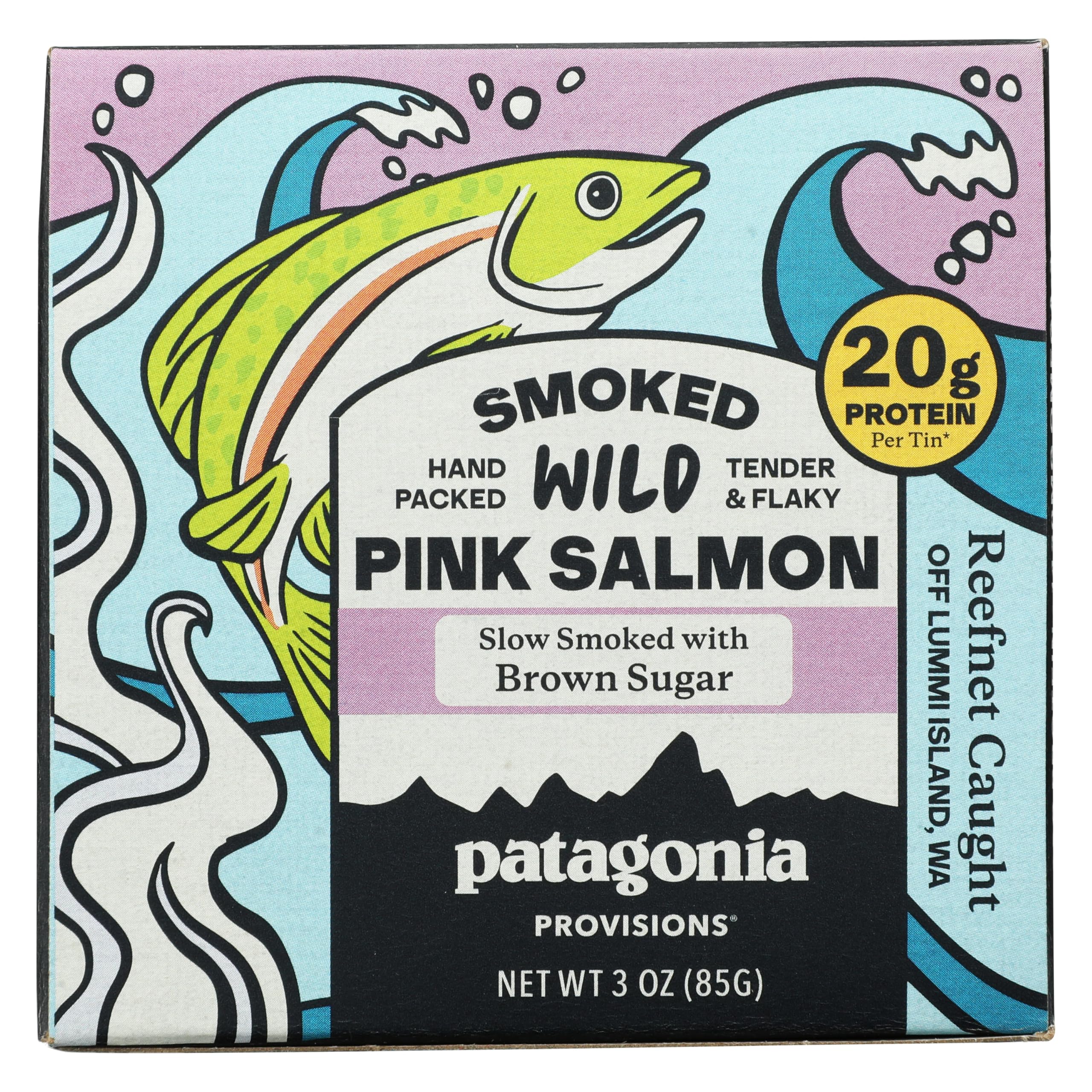 Patagonia Provisions Salmon Wild Pink Smoked, 3 Ounce