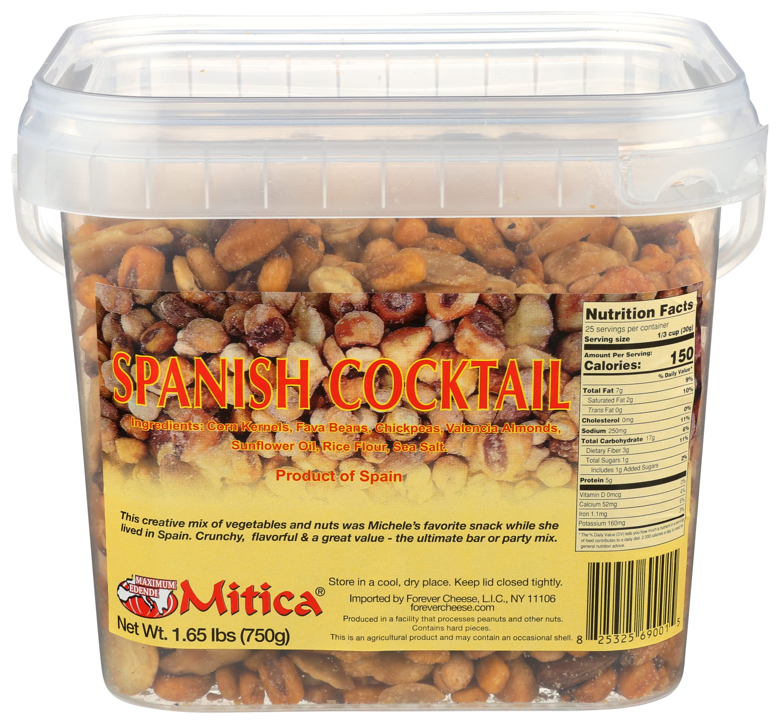 Nuts Spanish Cocktail Mix, 750 Gram