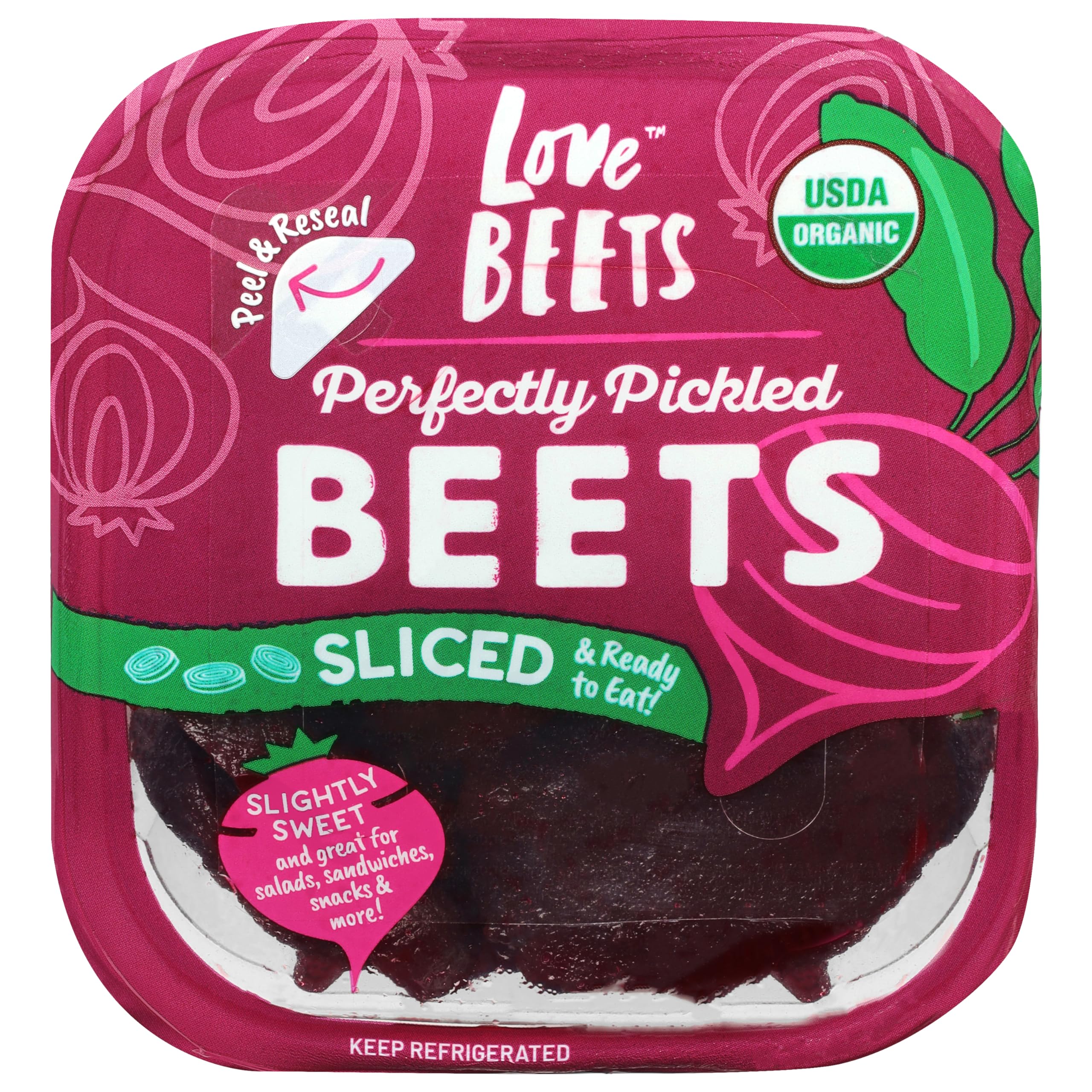 Root Beet Pickled Sliced Organic, 6.5 Ounce