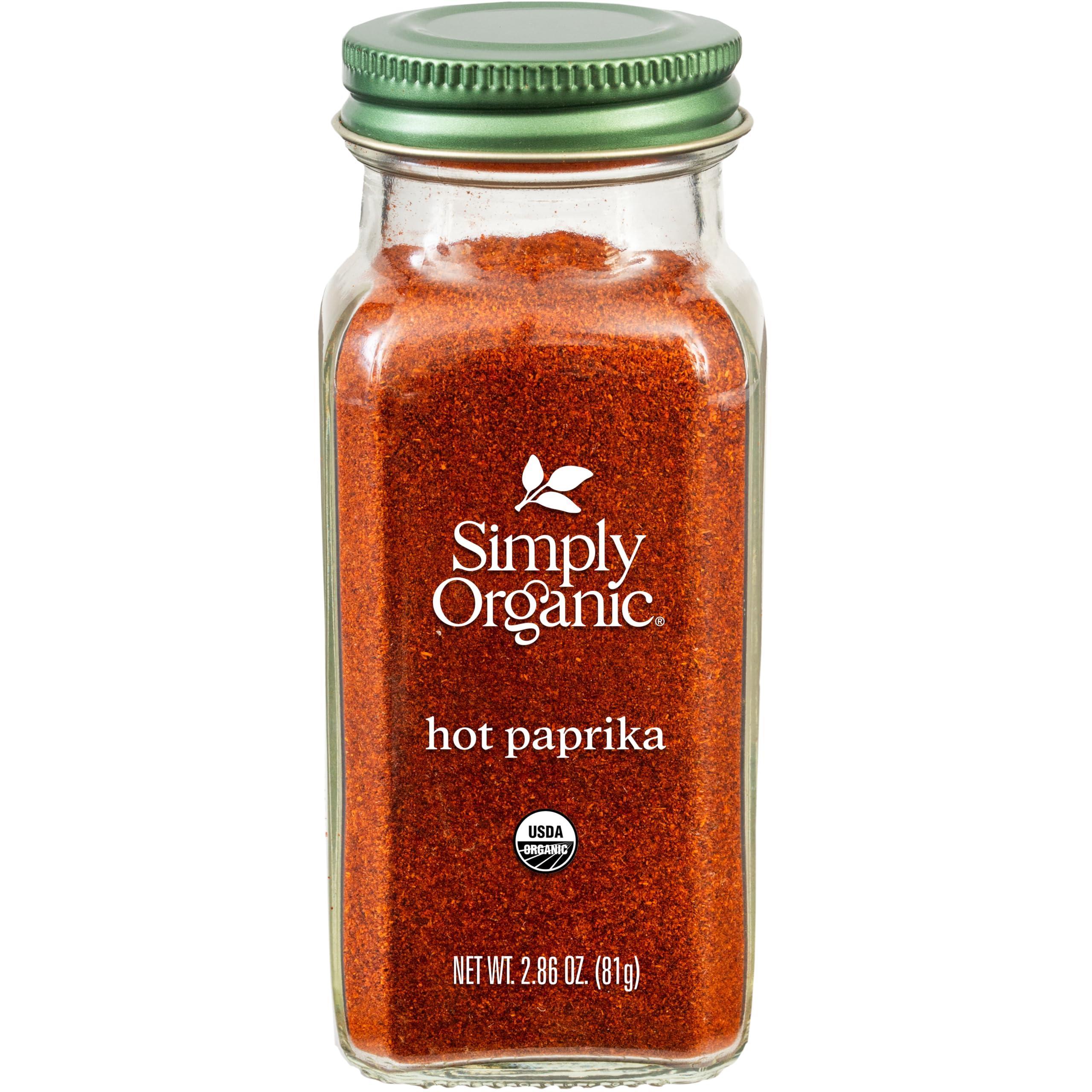 Simply Organic Paprika Hot, 2.86 Ounce