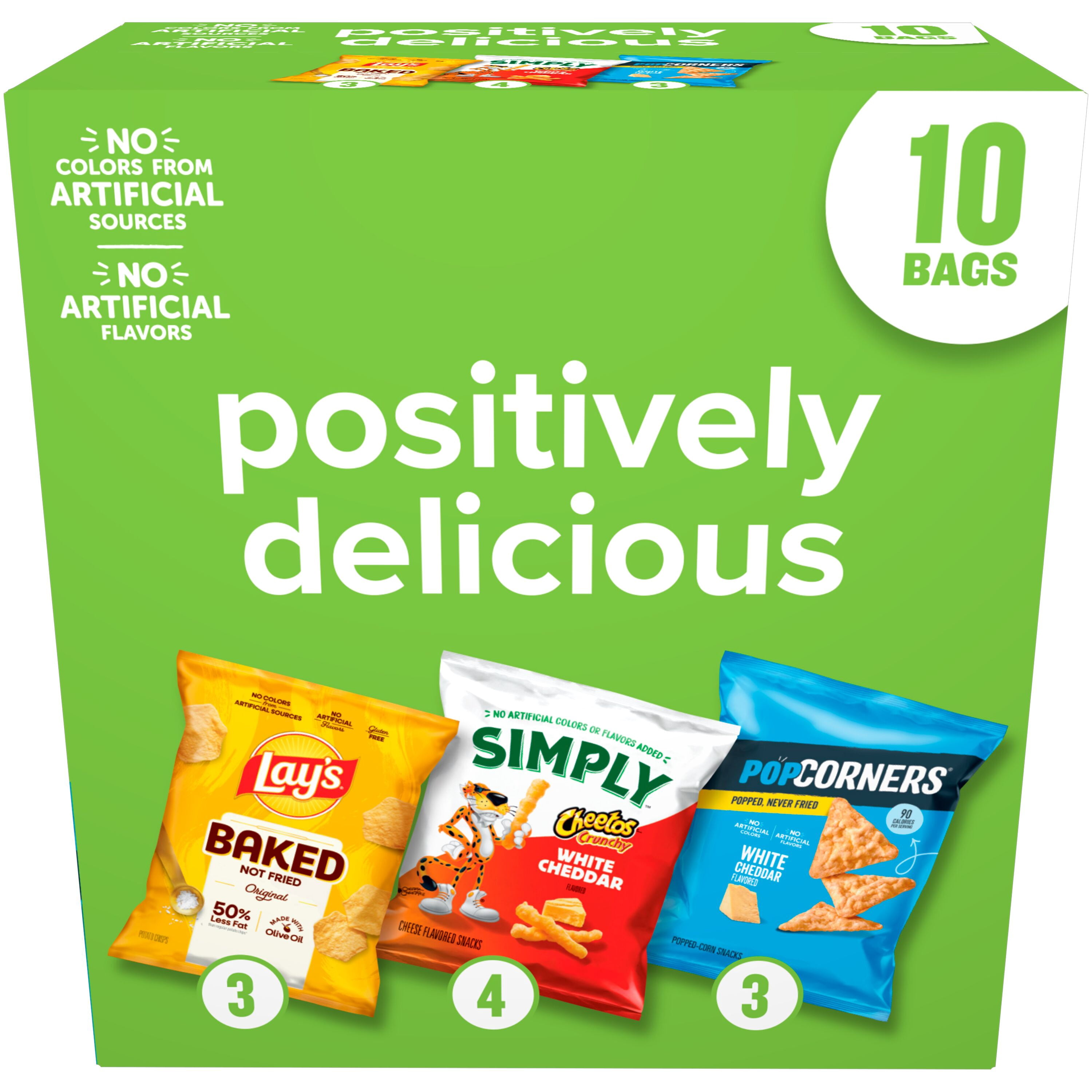 Frito Lay Snacks Positively Delicious Mix Variety pack, 8 oz (10 pack)