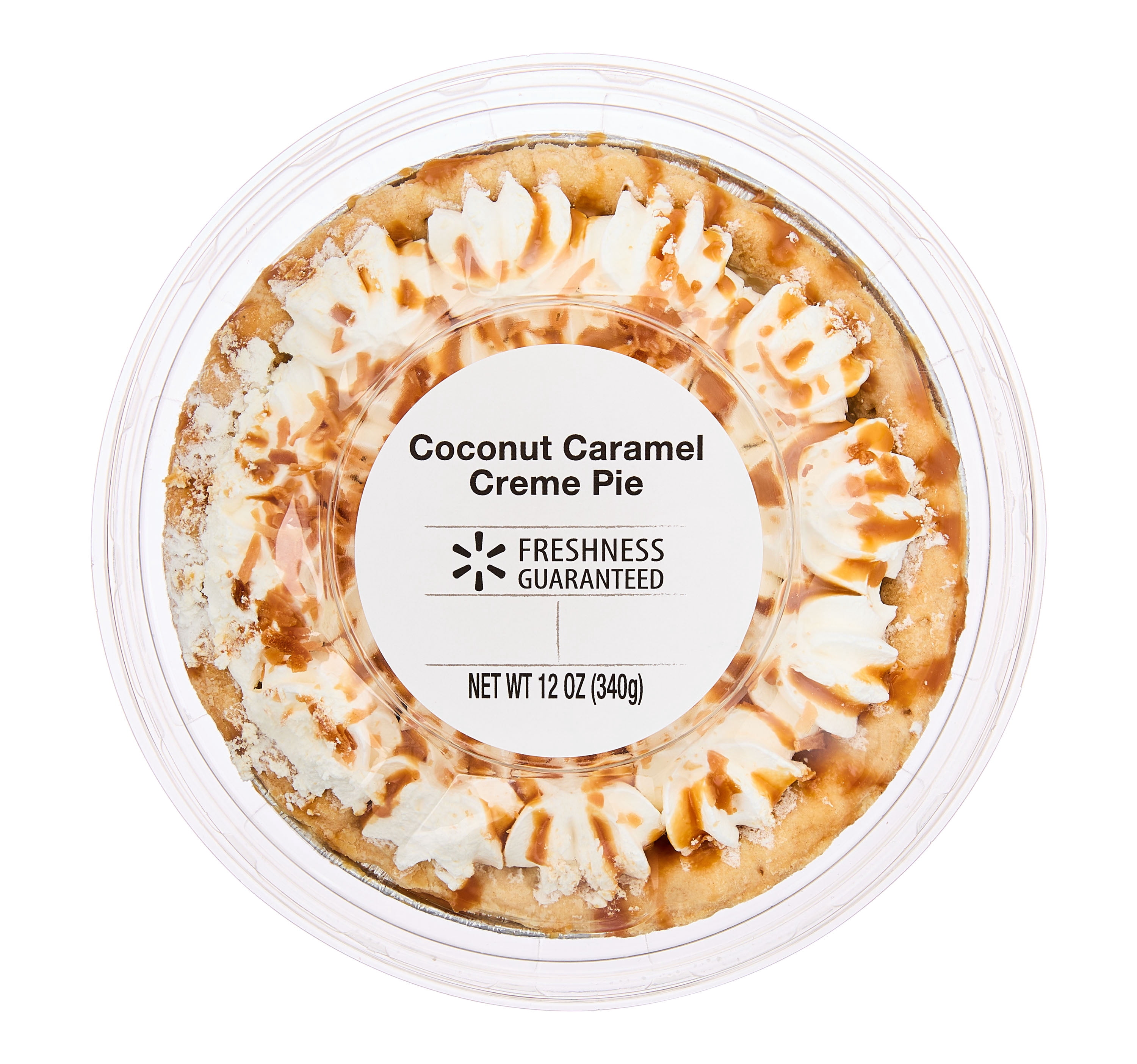 Freshness Guaranteed Coconut Caramel Creme Pie, 12 oz Tray