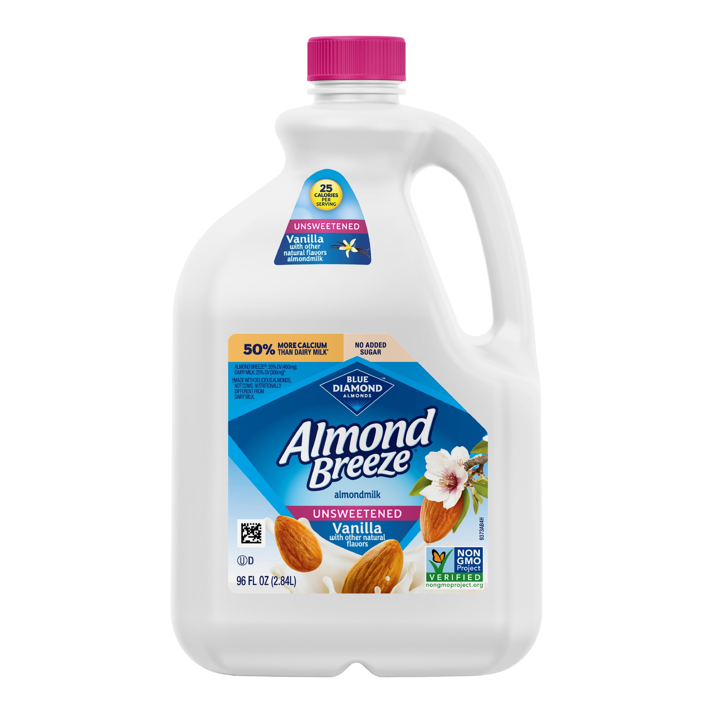 Almond Breeze Unsweetened Vanilla Almond Milk, 96 fl oz