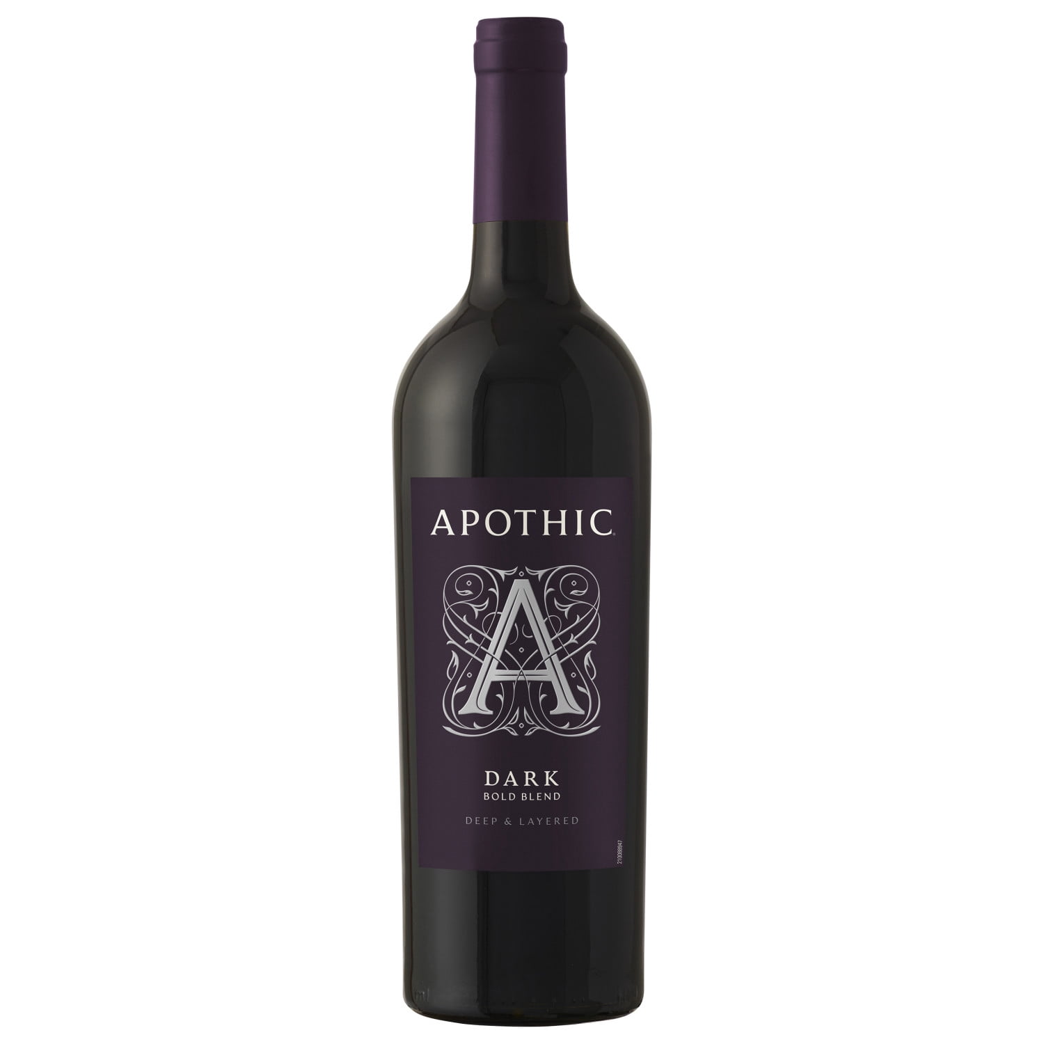 Apothic Red Blend Dark California, 750 ml Glass Bottle, 14% ABV