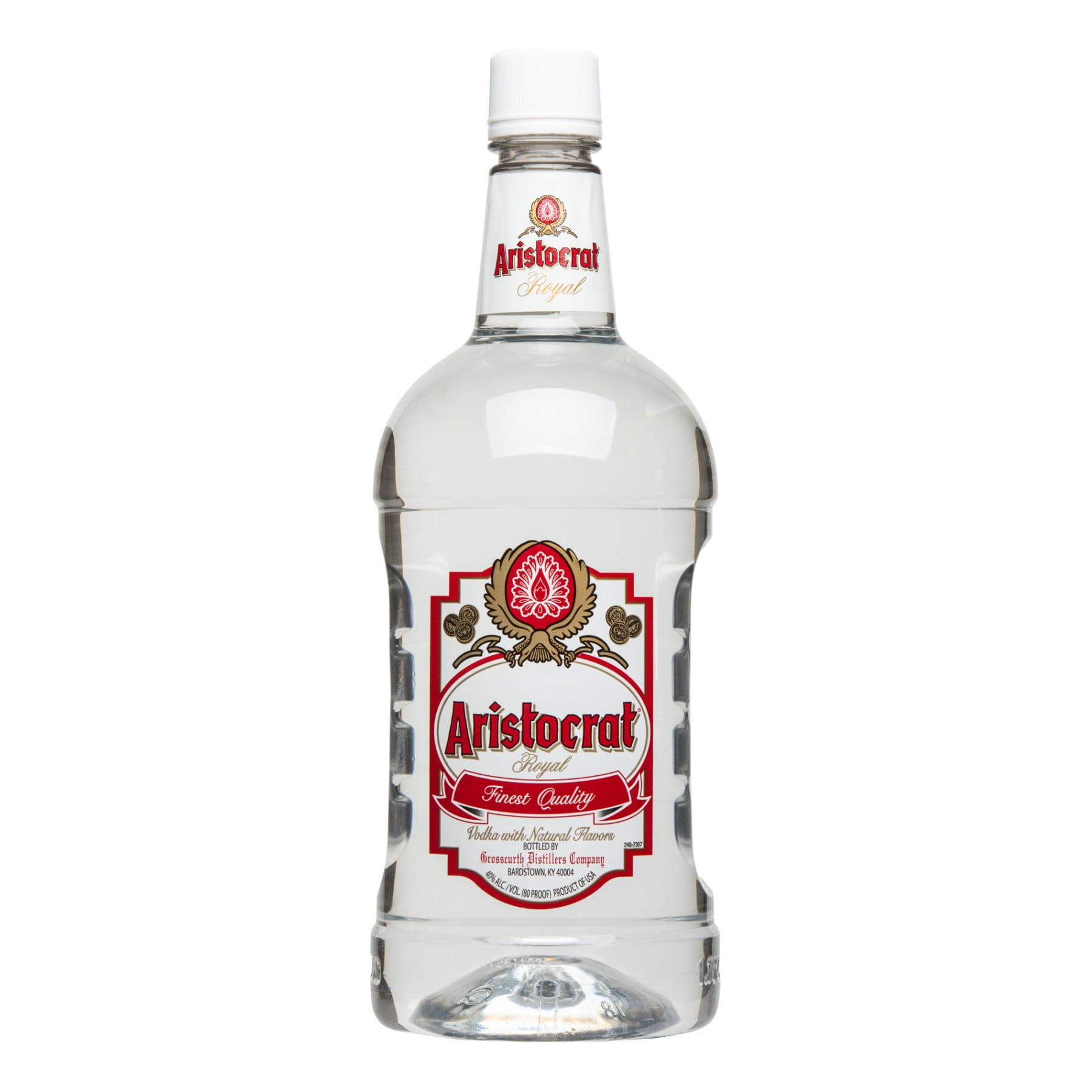 Aristocrat Vodka, 1.75 L PET Bottle, 40% ABV