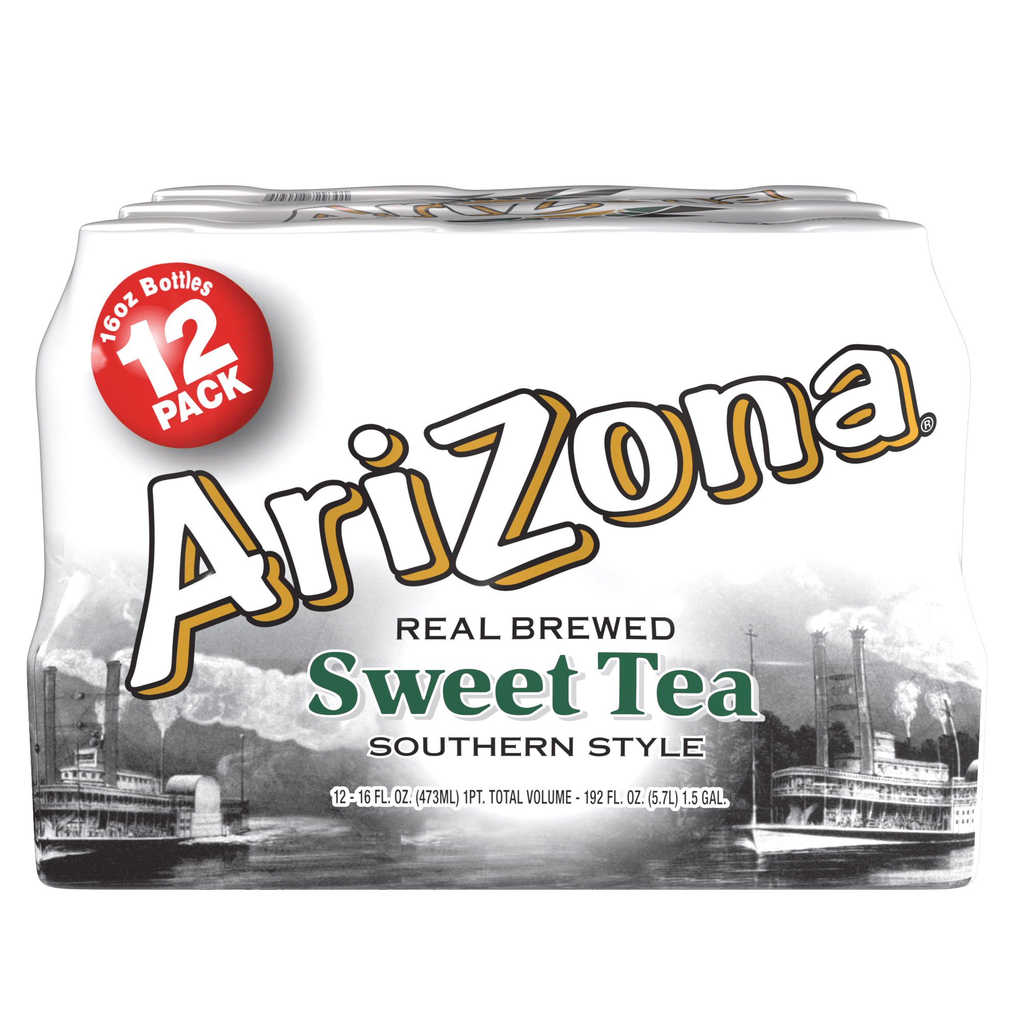 AriZona Sweet Tea Southern Style - Shortboy 16 fl oz (pack of 12)