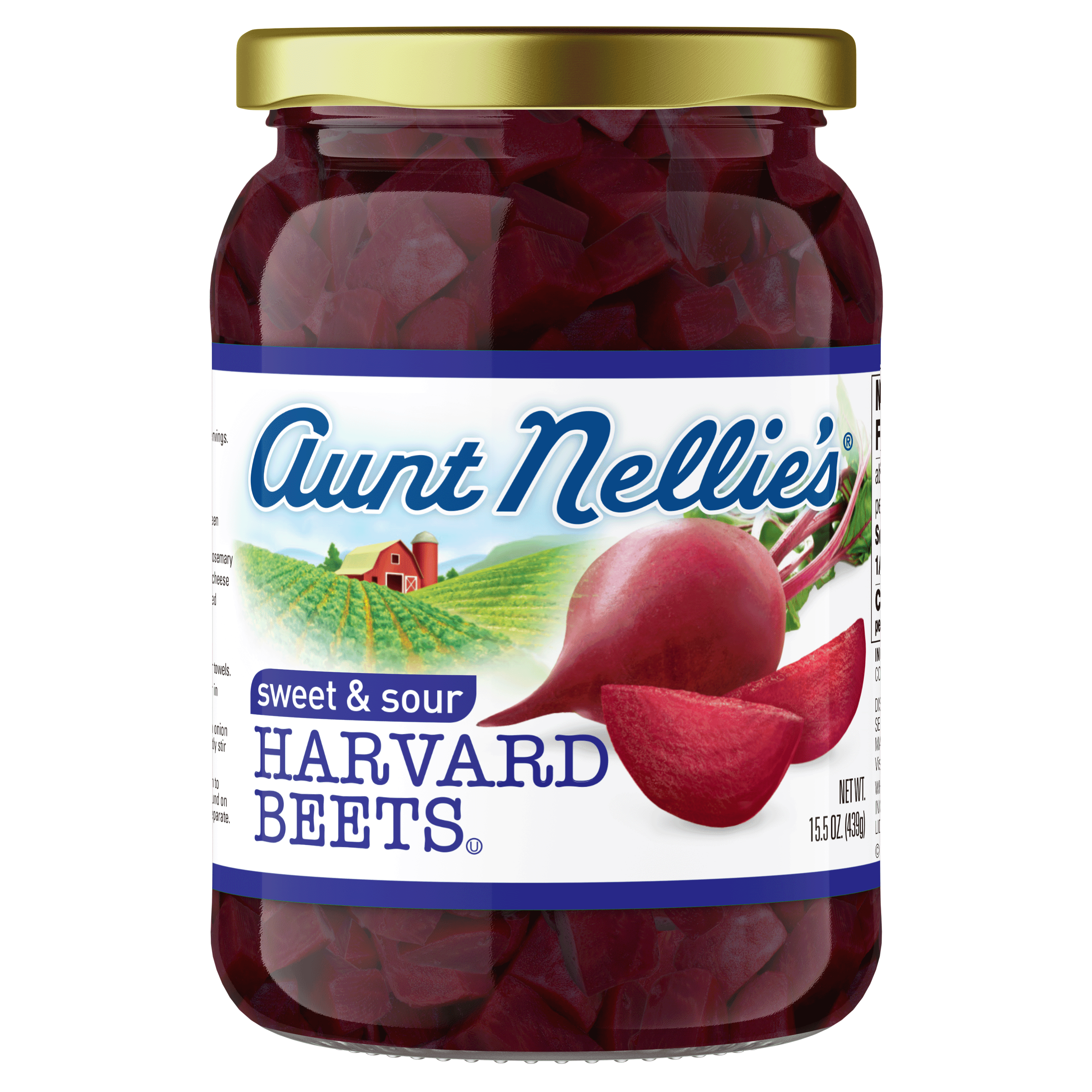 Aunt Nellie's Sweet & Sour Harvard Beets 15.5 Oz