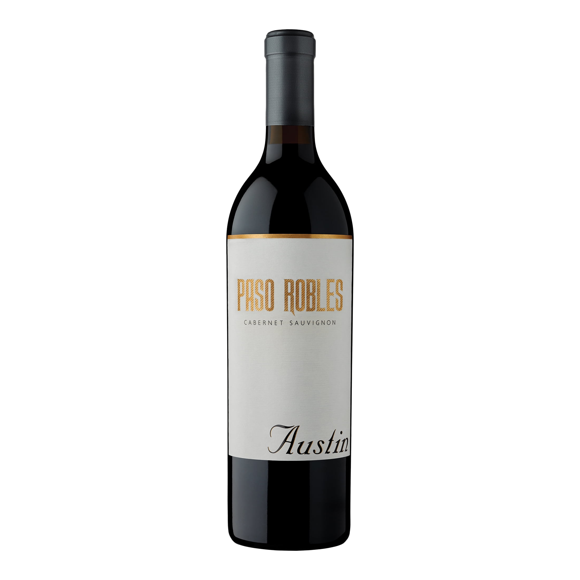 Austin Cabernet Sauvignon Red Wine, Paso Robles CA, 750ml Glass Bottle, 14.5% ABV