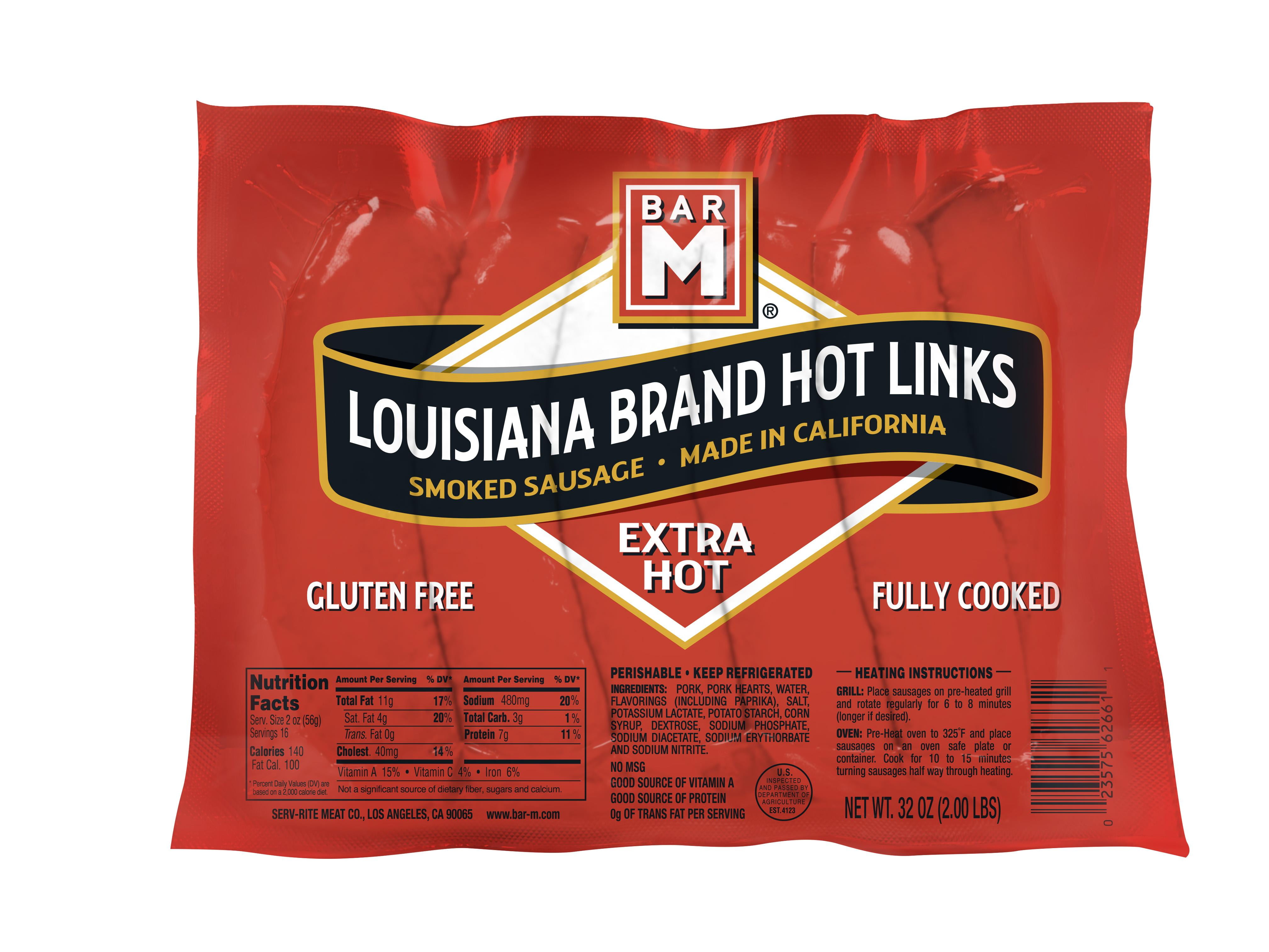 Bar-M Louisiana Hot Links