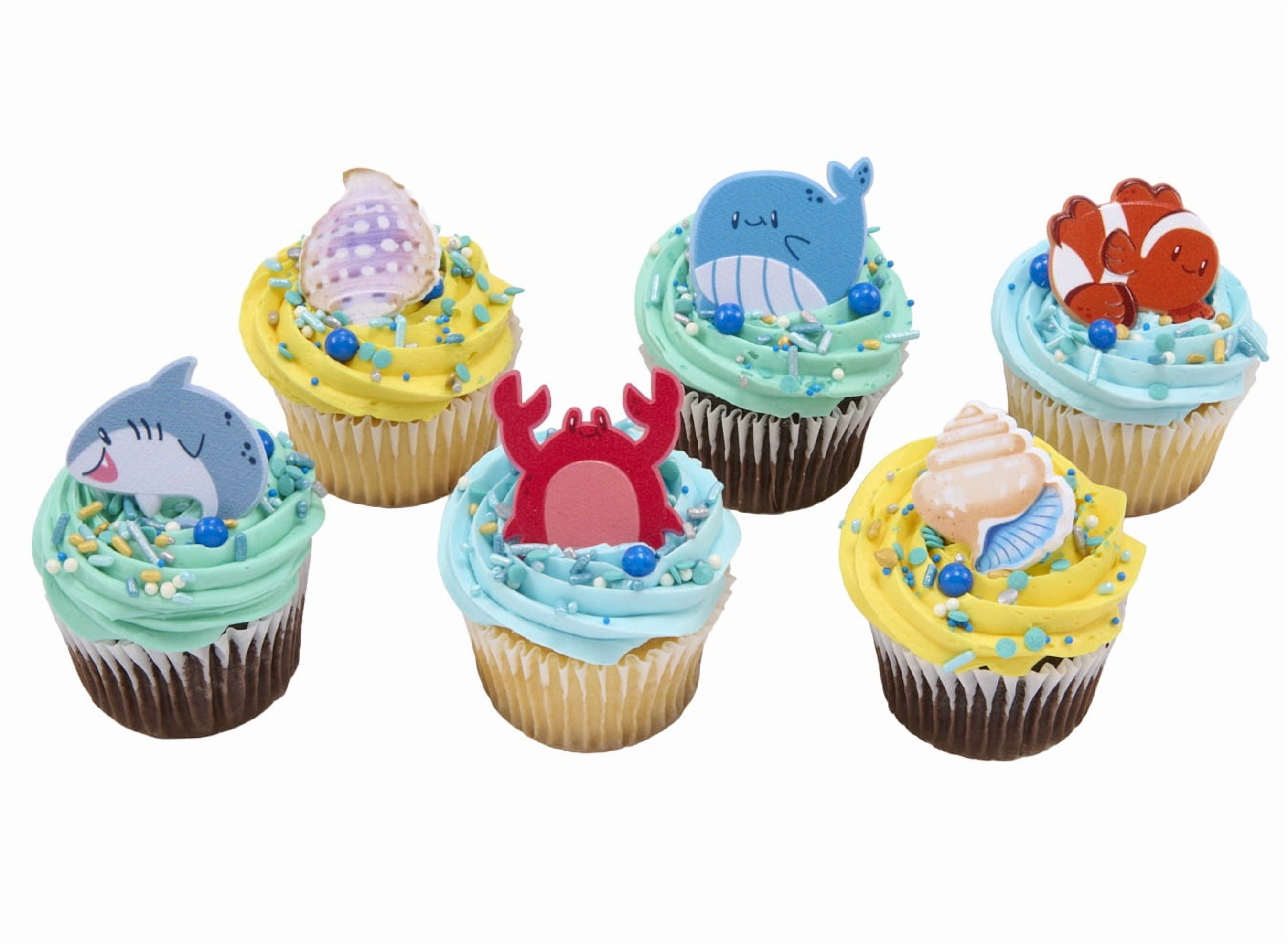 Beach Vacation Cupcakes