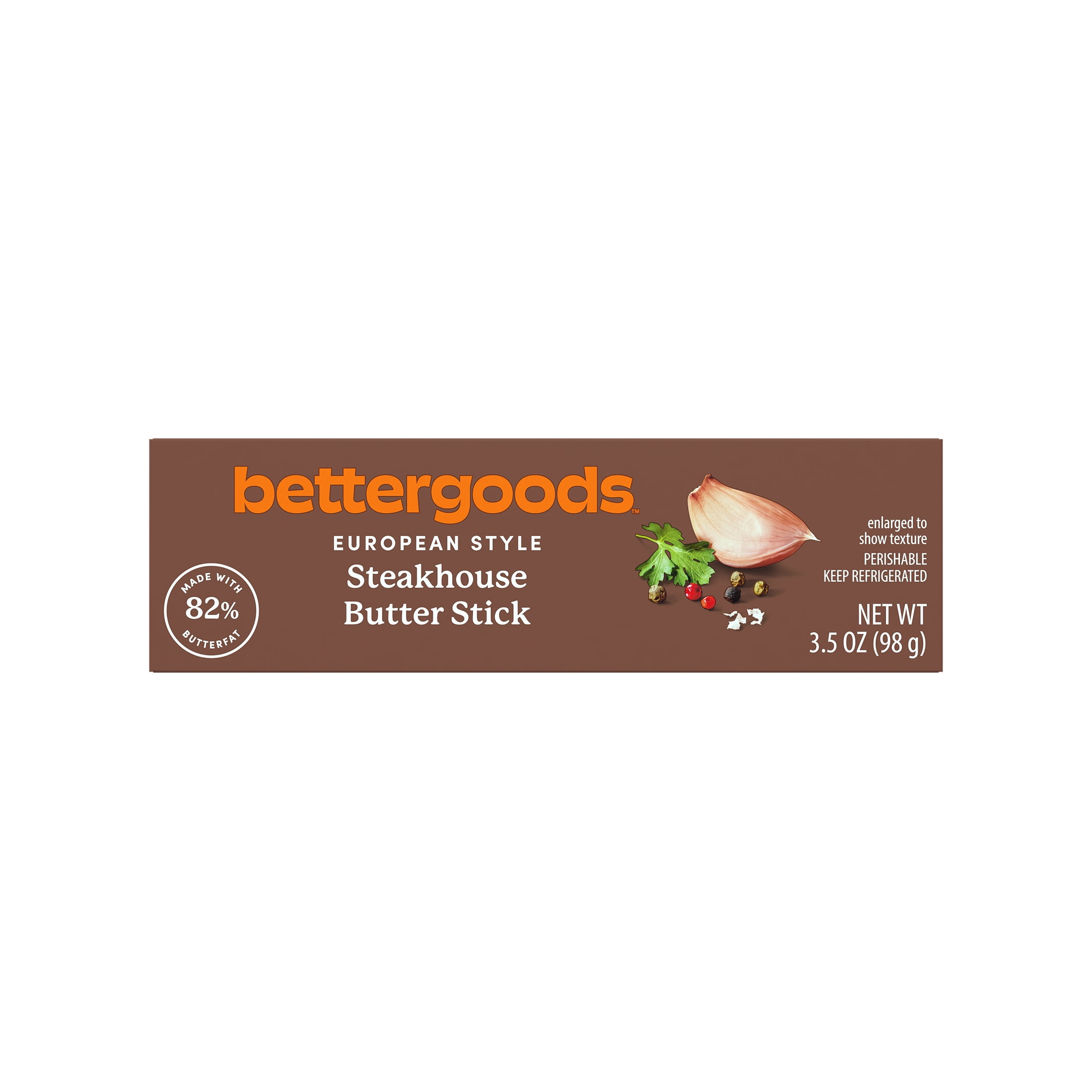 bettergoods Steakhouse Seasoned European-Style Butter Sticks, Refrigerated, 3.5 oz