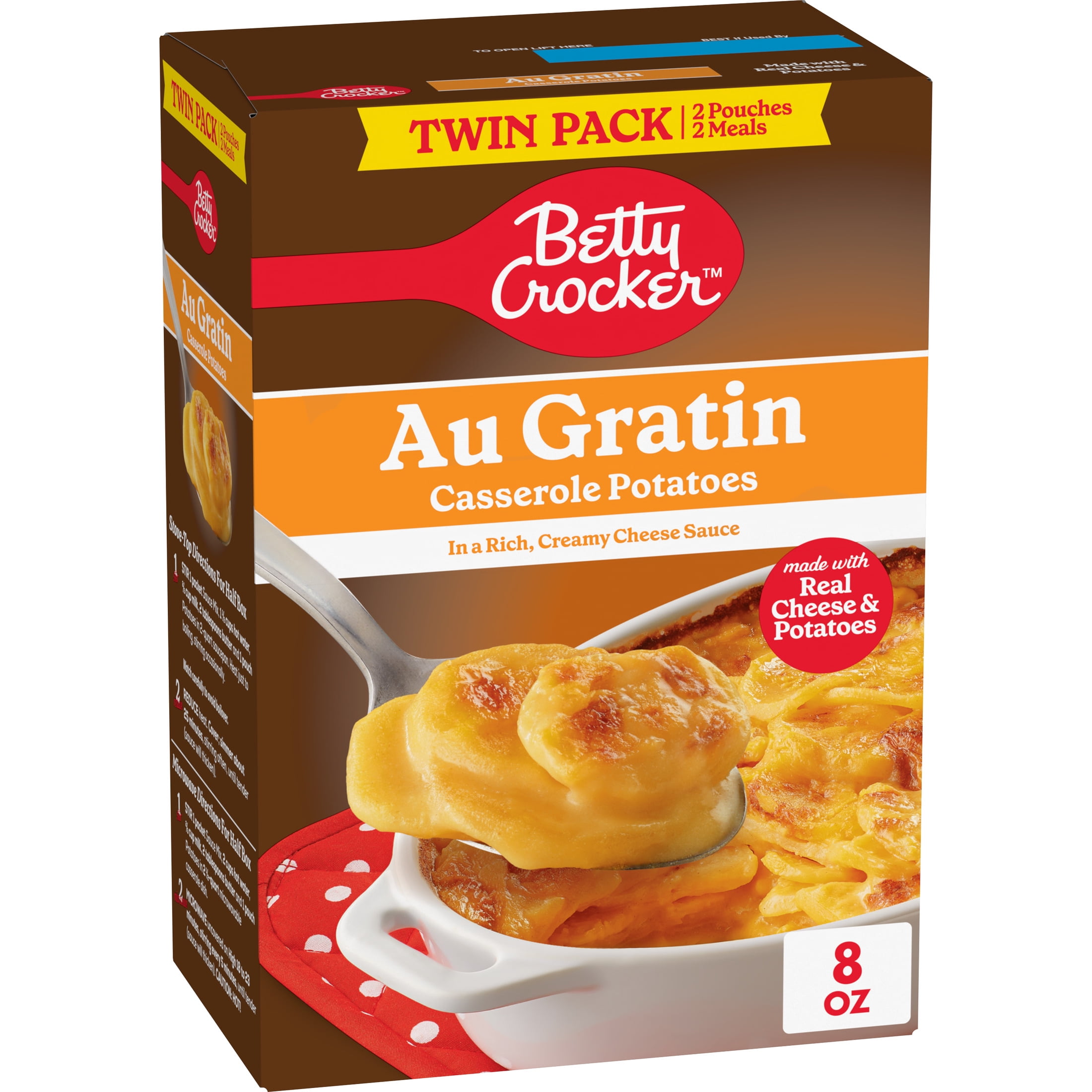 Betty Crocker Au Gratin Casserole Potatoes (Twin Pack)