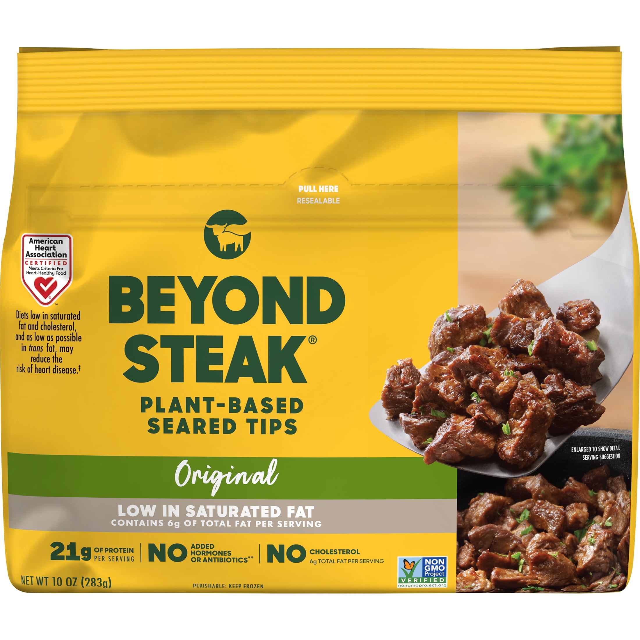 Beyond Meat Beyond Steak Plant-Based Seared Tips Frozen 10 oz