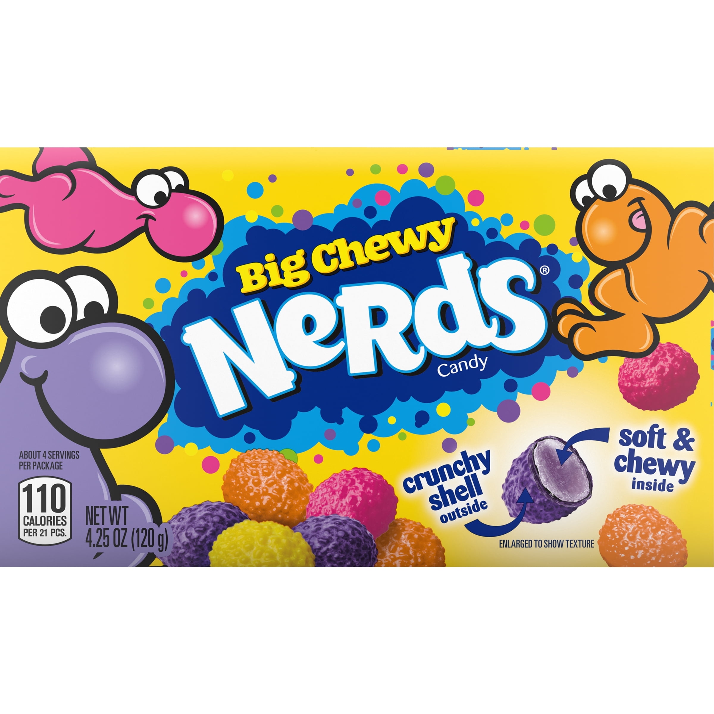 NERDS Big Chewy Candy , 4.25-oz. Theater Box