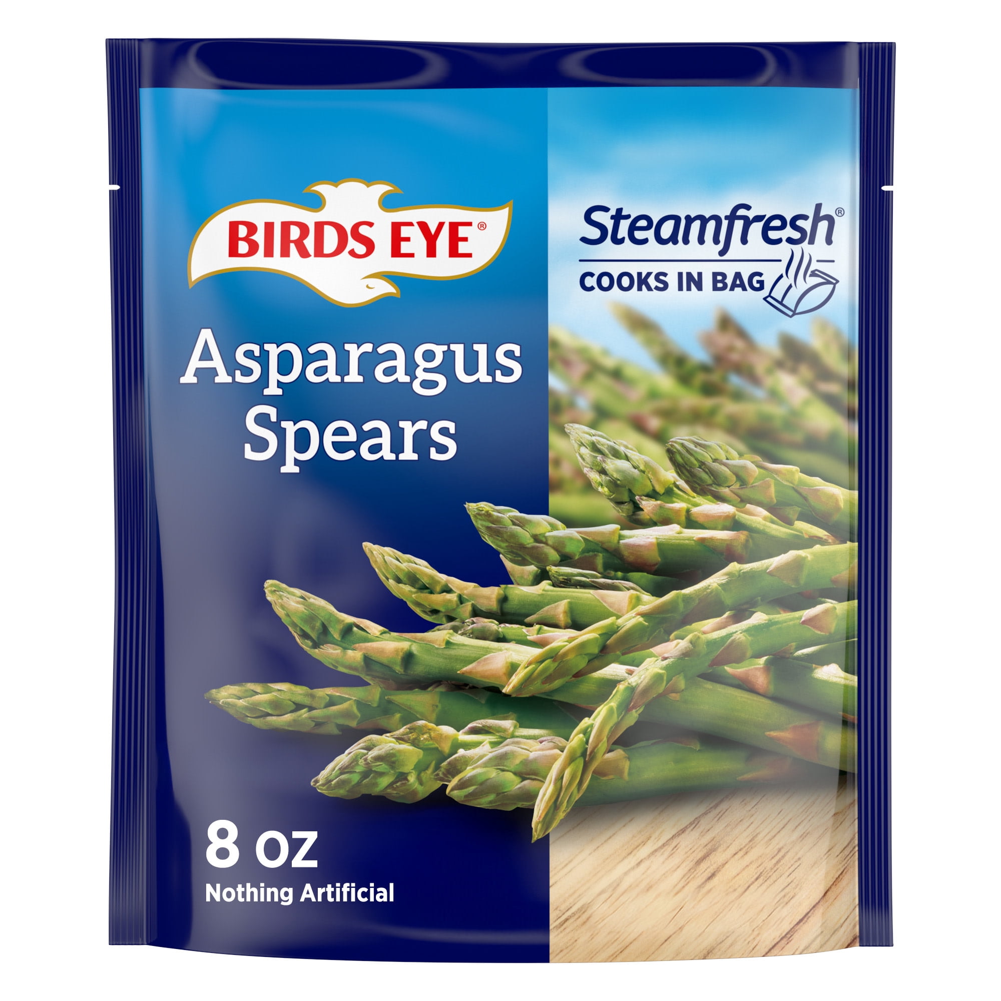 Birds Eye Steamfresh Asparagus Spears, Frozen Vegetables, 8 oz. Bag