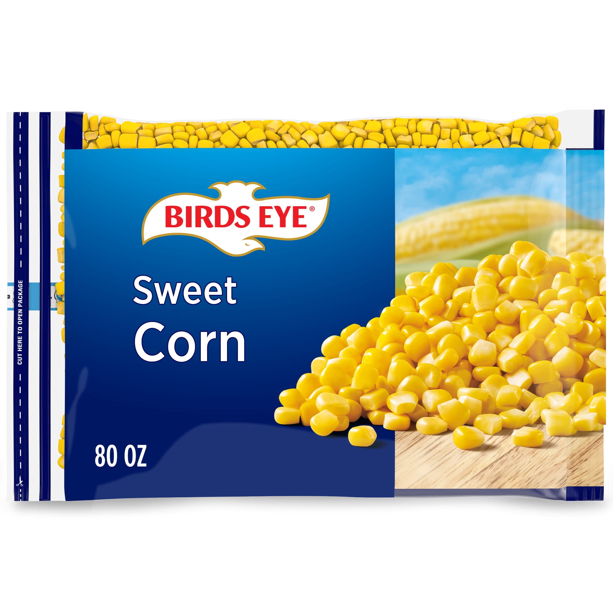 Birds Eye Sweet Corn, Frozen Vegetables, 80 oz. Bag