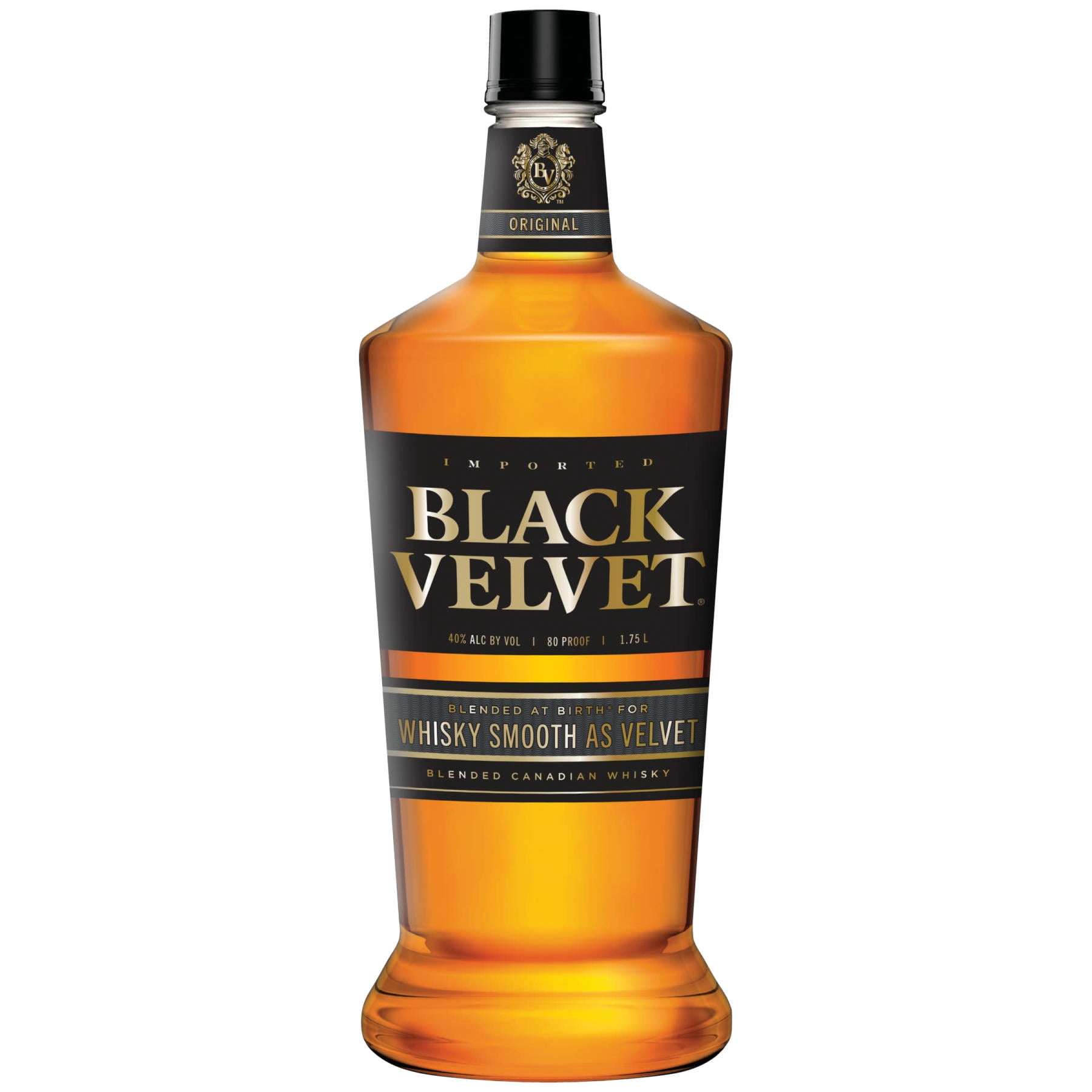Black Velvet Canadian WhiskyAged 3 Years, 1.75 L PET Bottle, 40.0% ABV