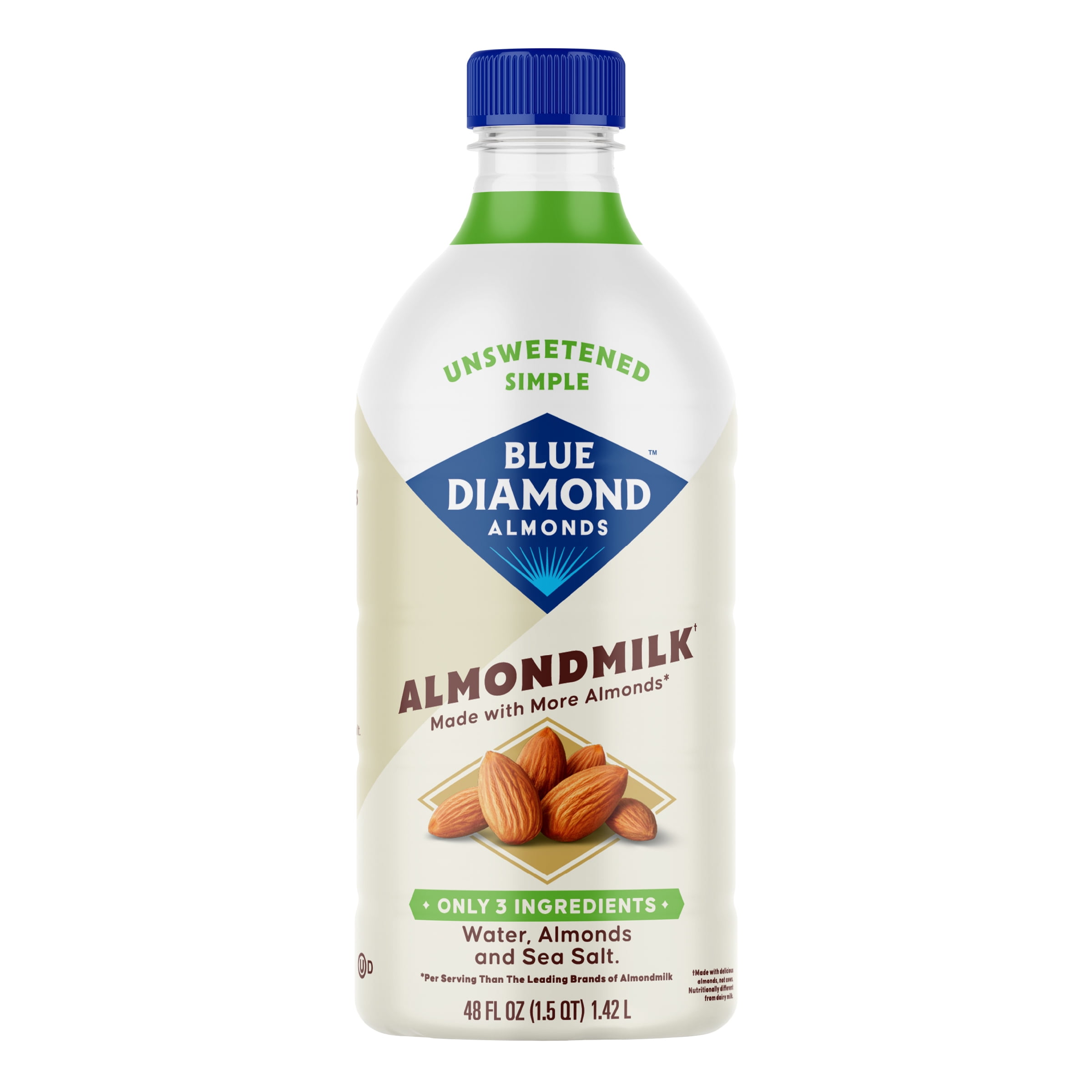 Blue Diamond Unsweet Original Almondmilk 48oz
