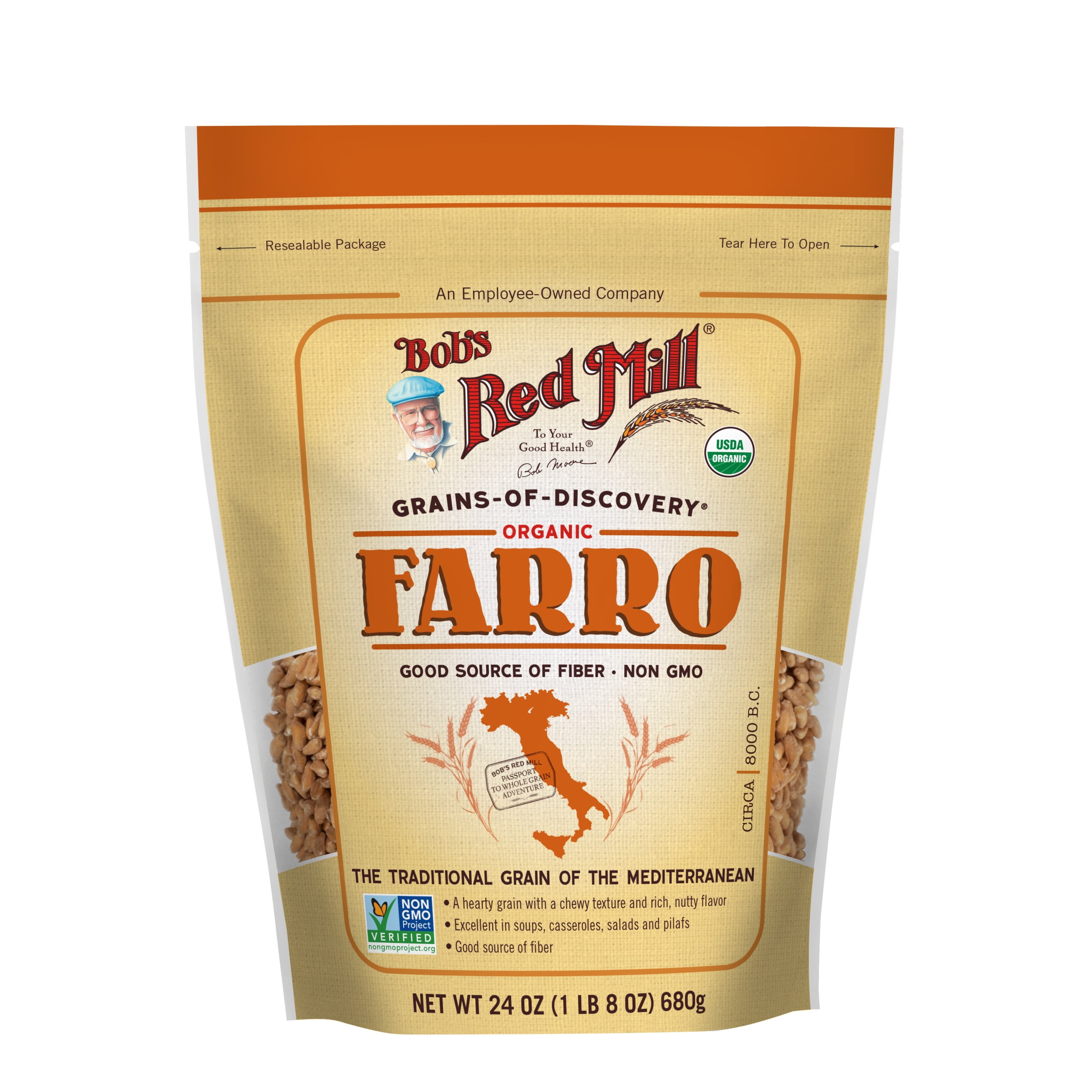 Bob's Red Mill Organic Farro Grain 24 oz