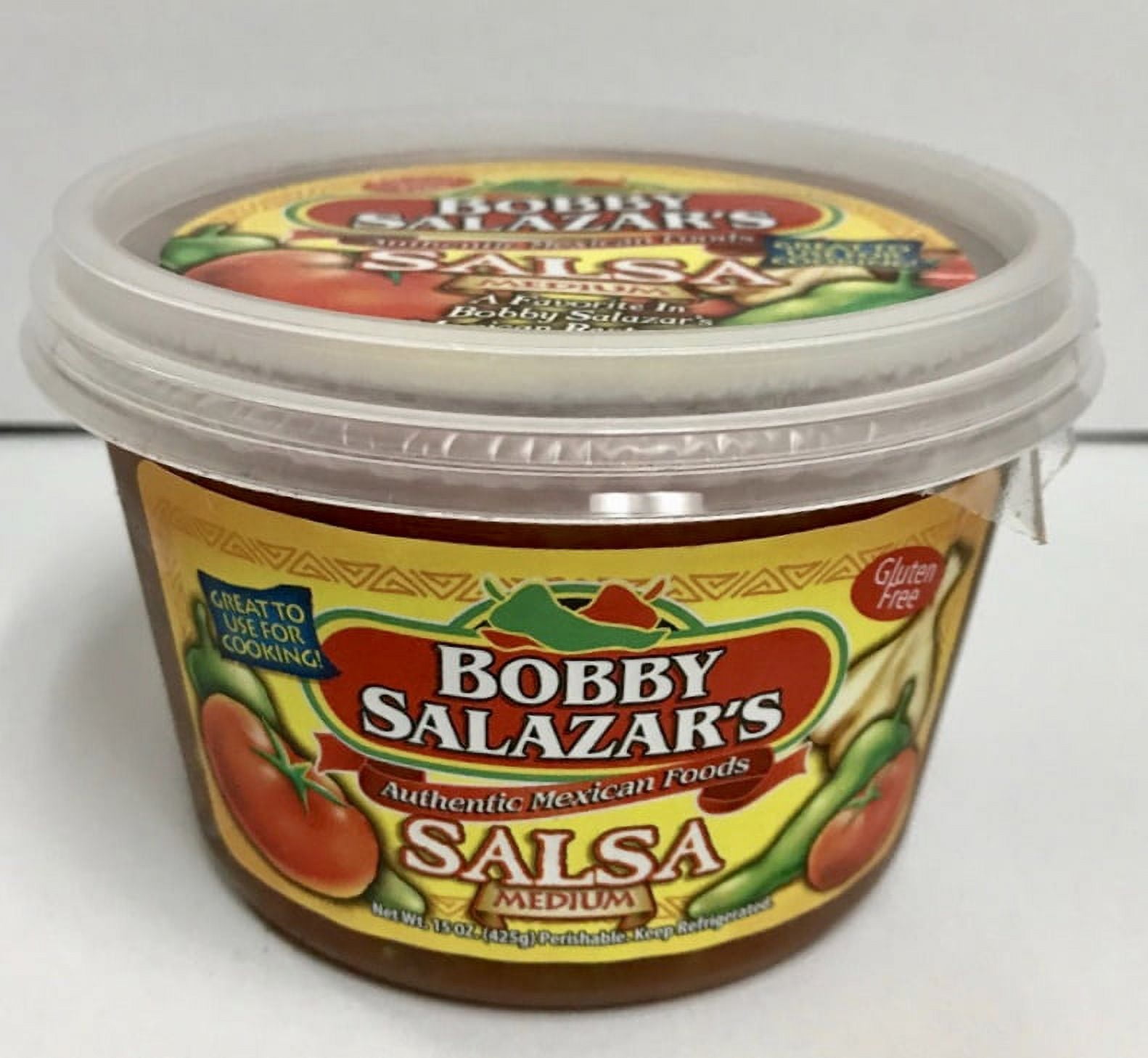 Bobby Salazar's Medium Salsa 15 oz.