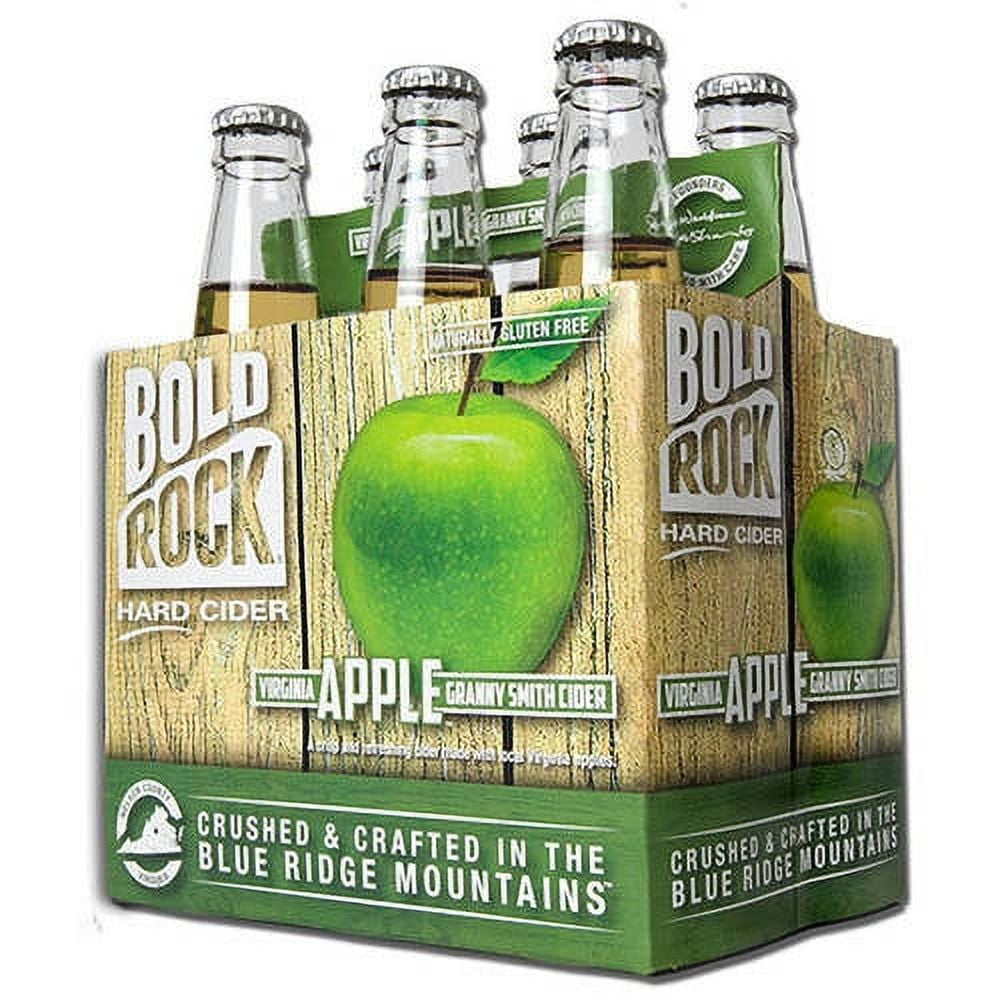 Bold Rock Virginia Apple Cider, 6 Pack, 12 FL OZ Bottles