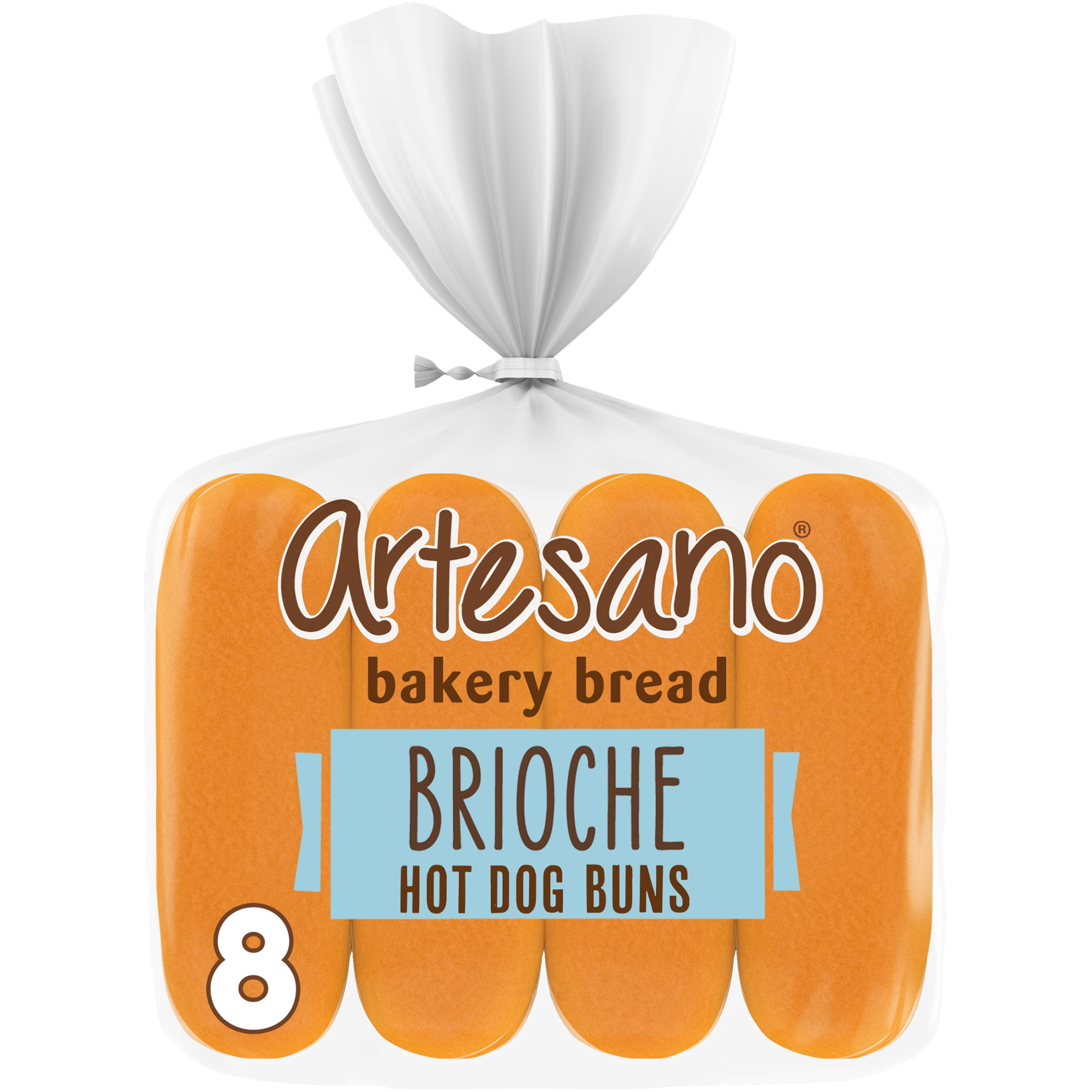 Artesano Brioche Hot Dog Buns, 8 count, 13.55 oz