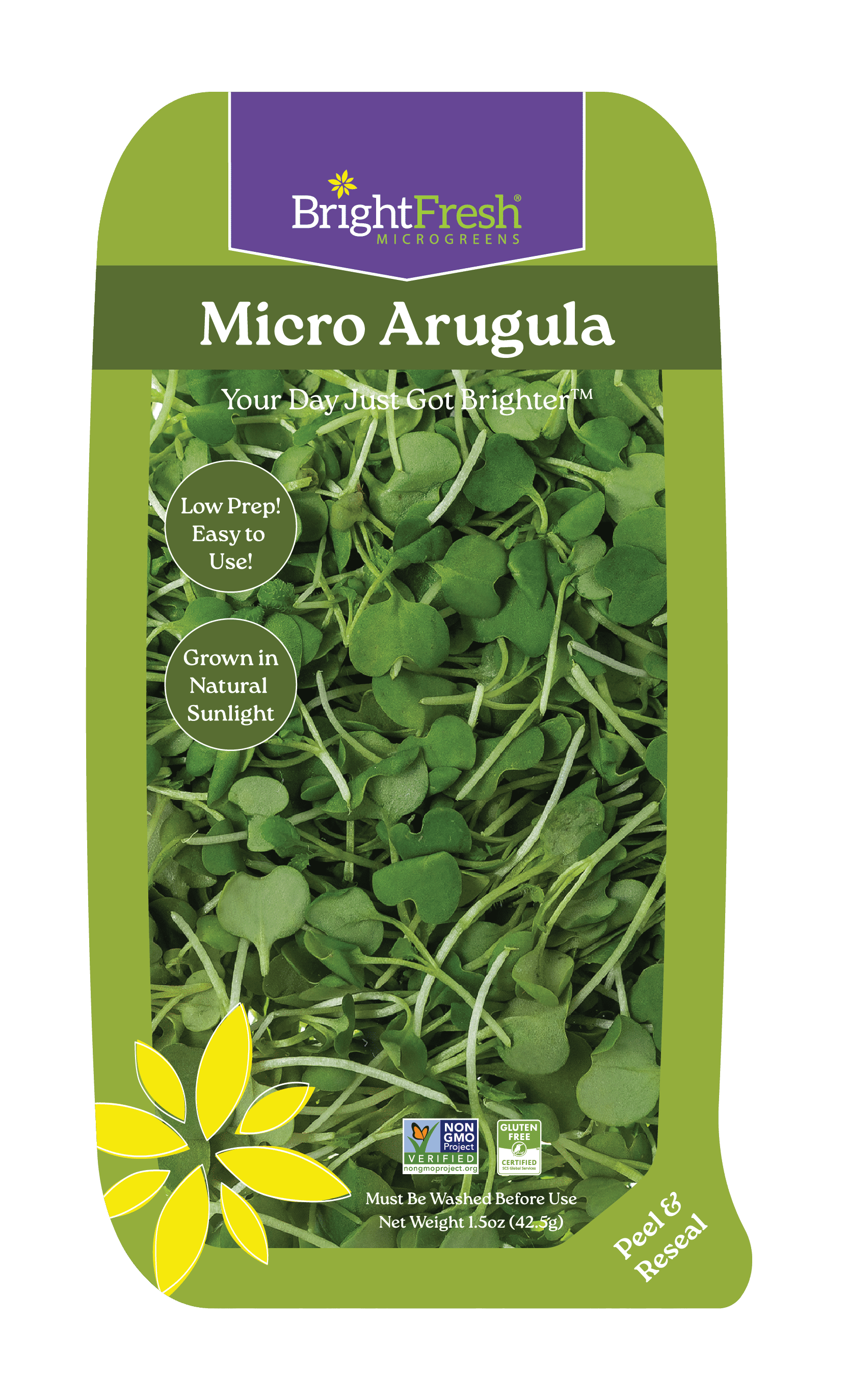 Bright Fresh Micro Arugula 1.5 Oz