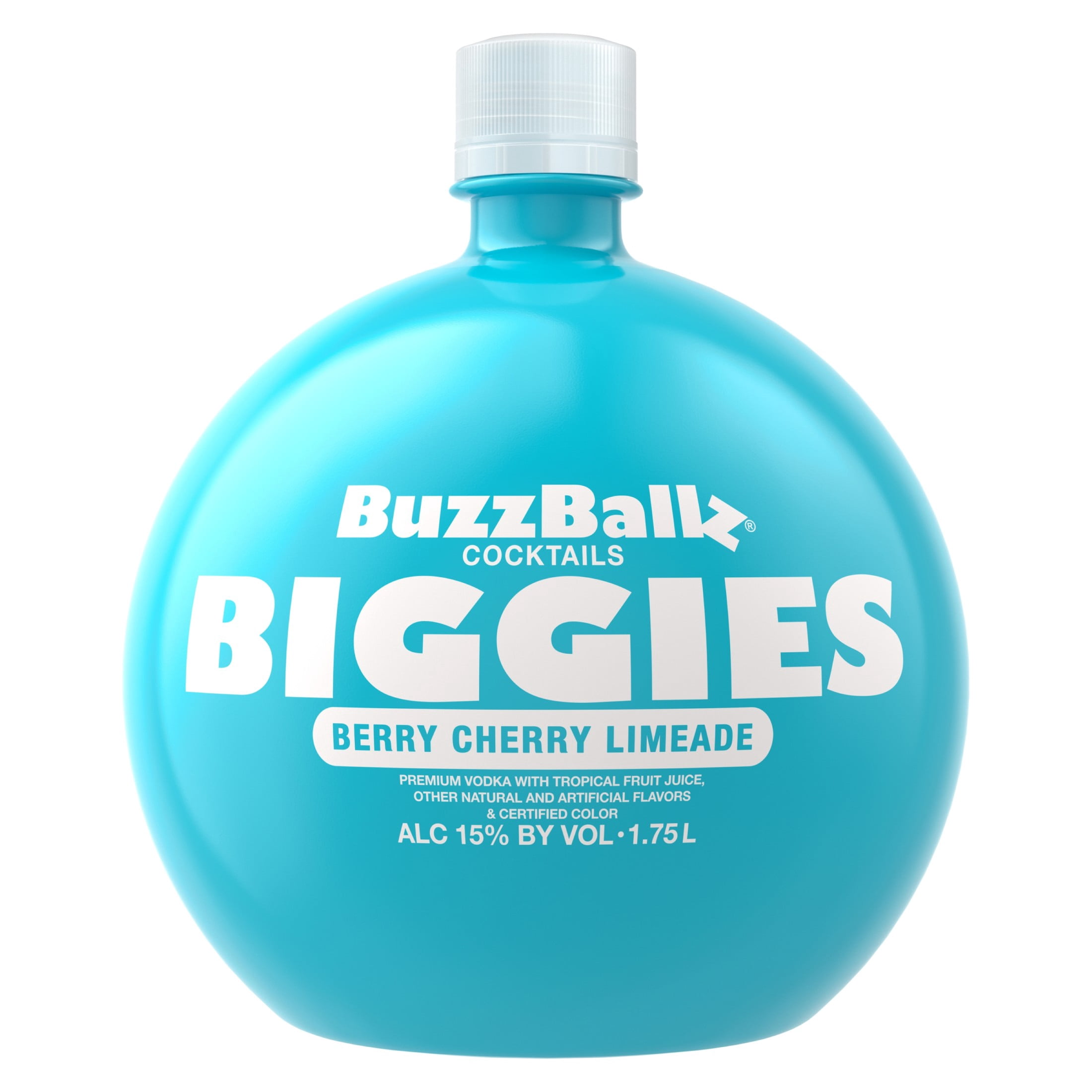 BuzzBallz Cocktails Berry Cherry Limeade 1.75L Can, ABV 15%