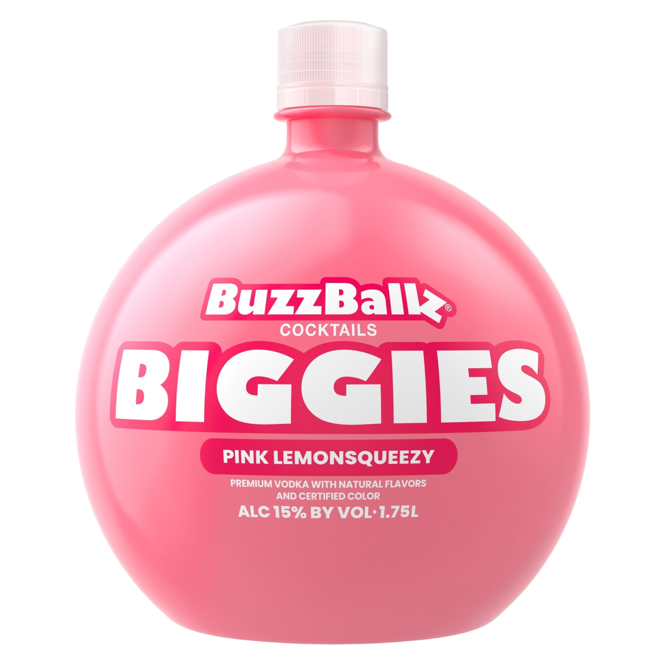 BuzzBallz Biggies Pink Lemonsqueezy Cocktail, 1.75l 30 Proof