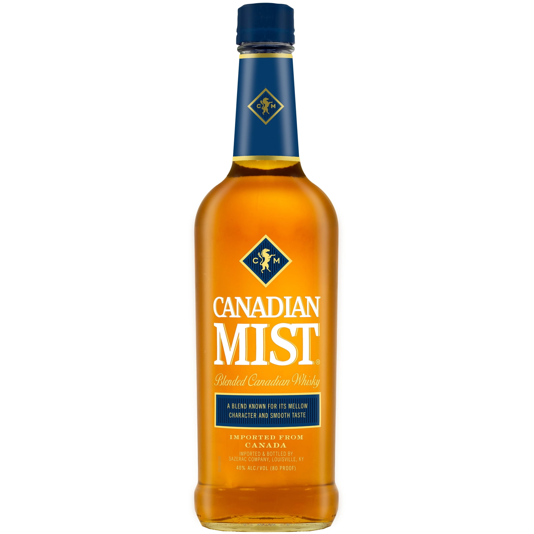 Canadian Mist Blended Canadian Whisky, 750ml 80 Proof