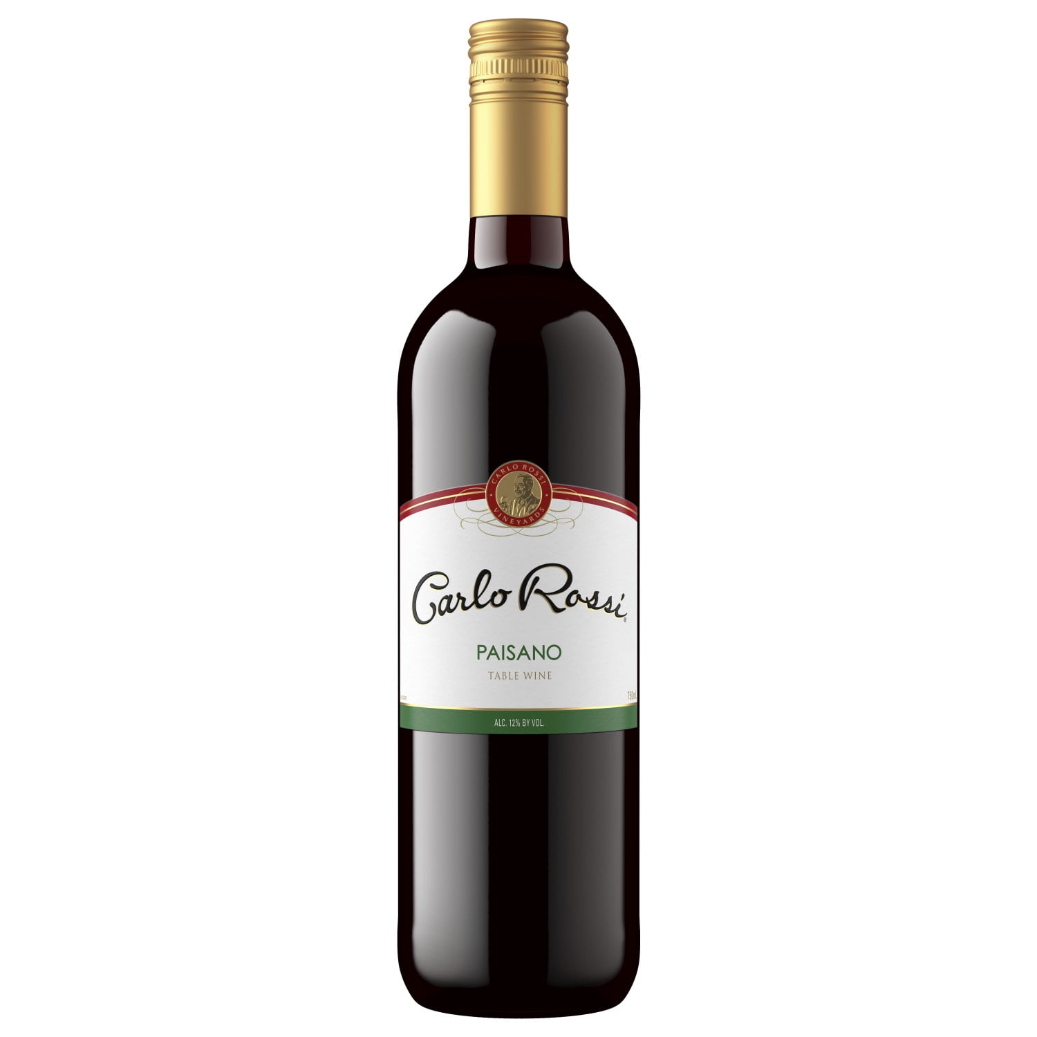 Carlo Rossi Paisano Red Wine, 750ml Bottle