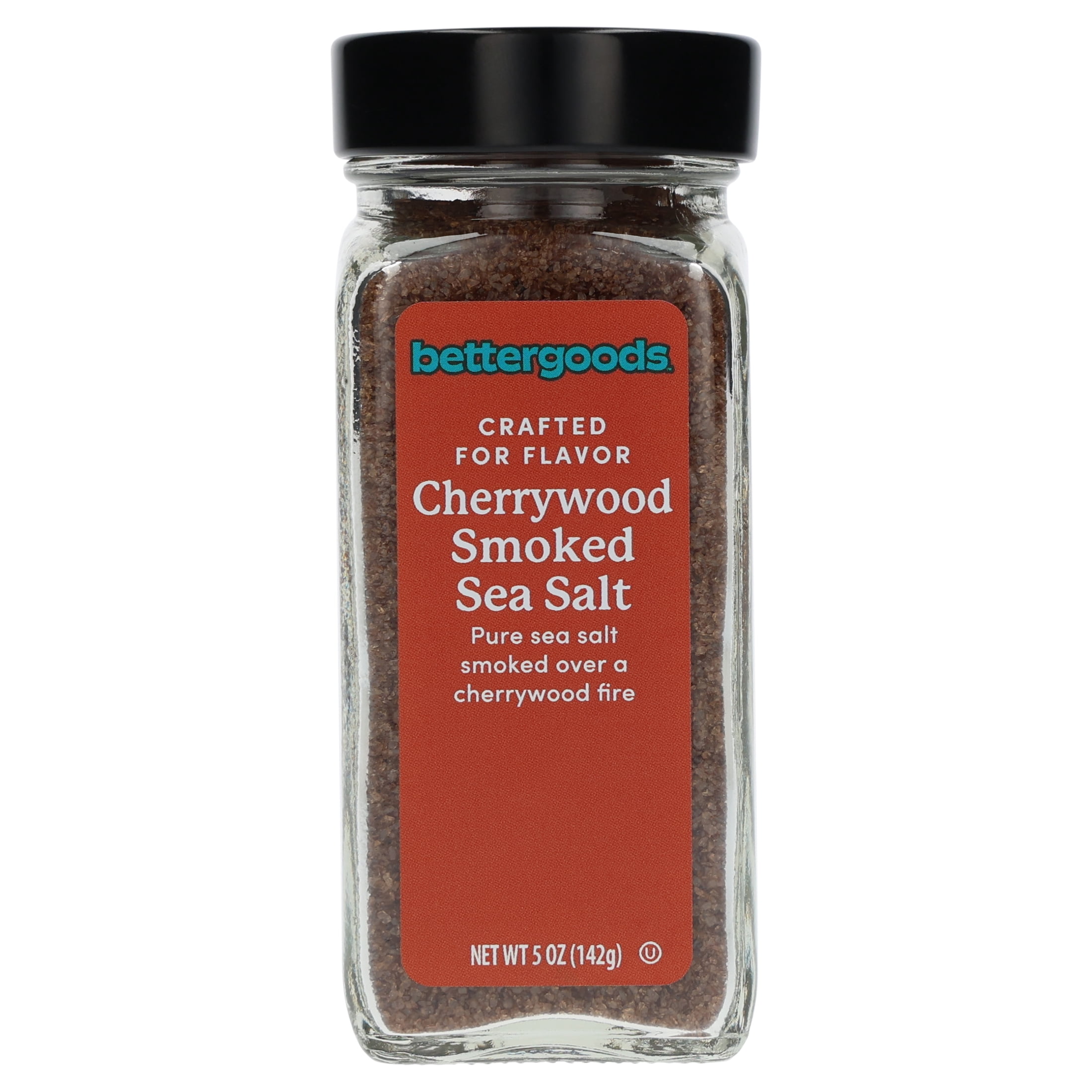 bettergoods Cherrywood Smoked Sea Salt, 5 oz