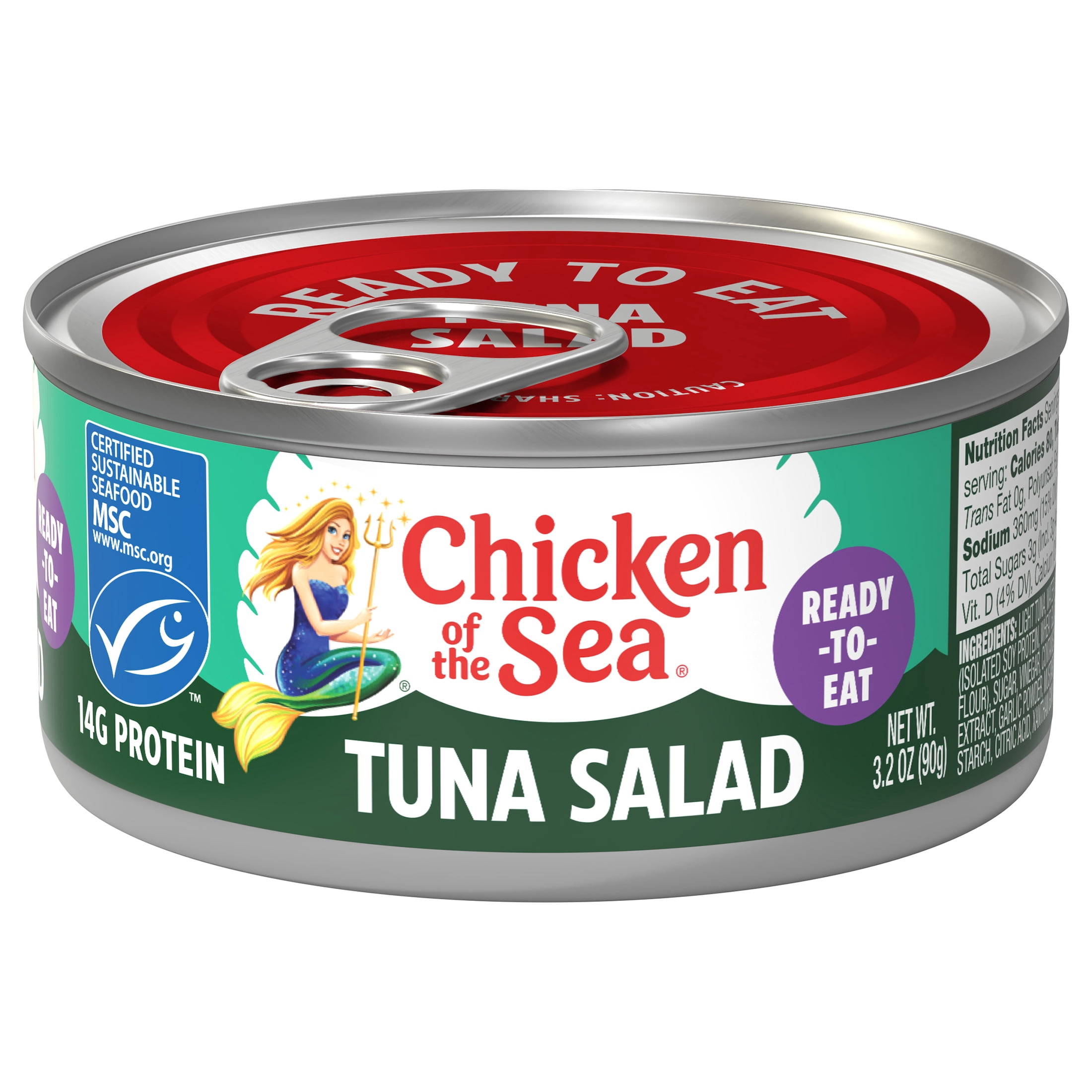 Chicken of the Sea Wild Caught Ready-to-Eat Tuna Salad Can 3.2 oz