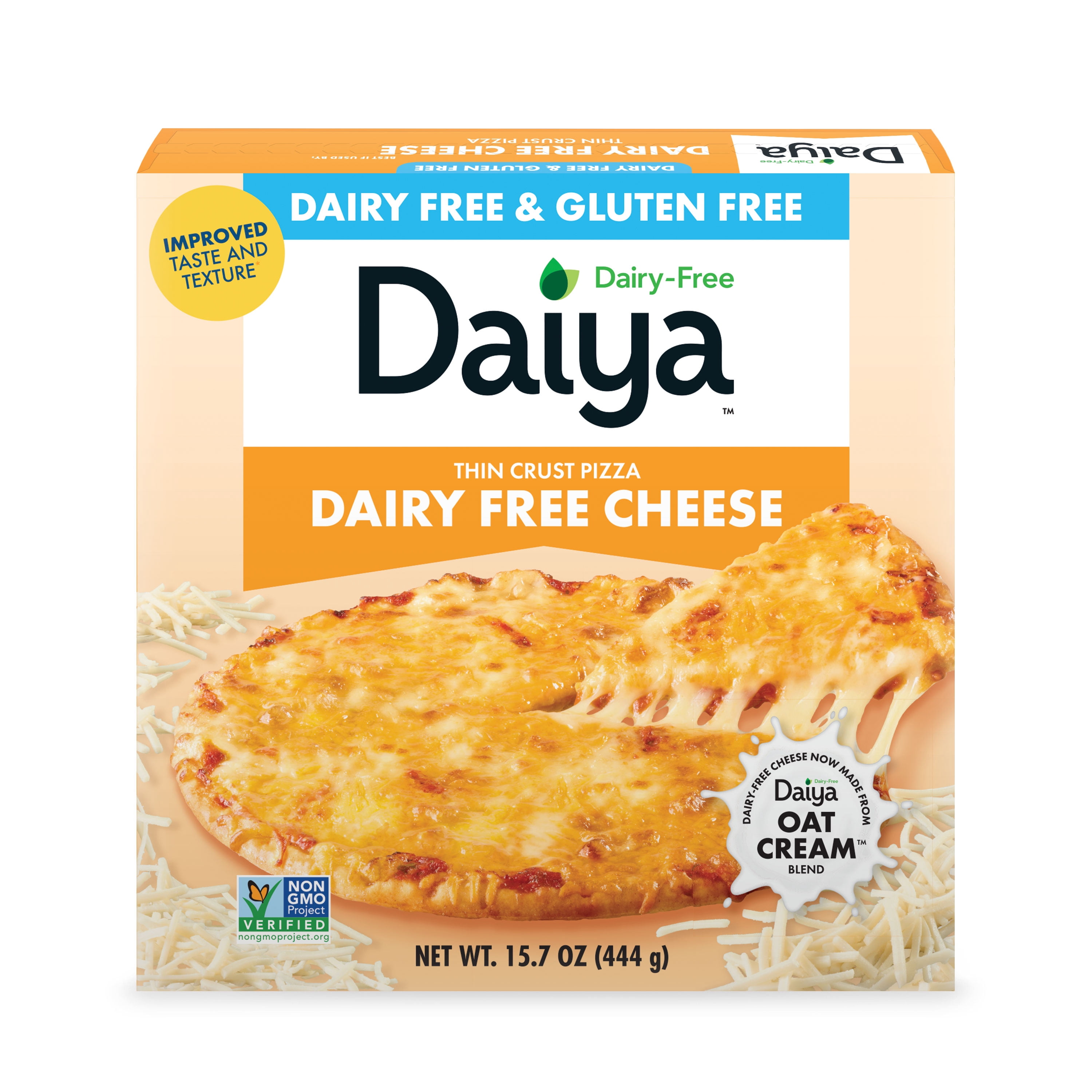 Daiya Dairy Free Gluten Free Cheese Pizza, Vegan, 15.7 oz (Frozen)