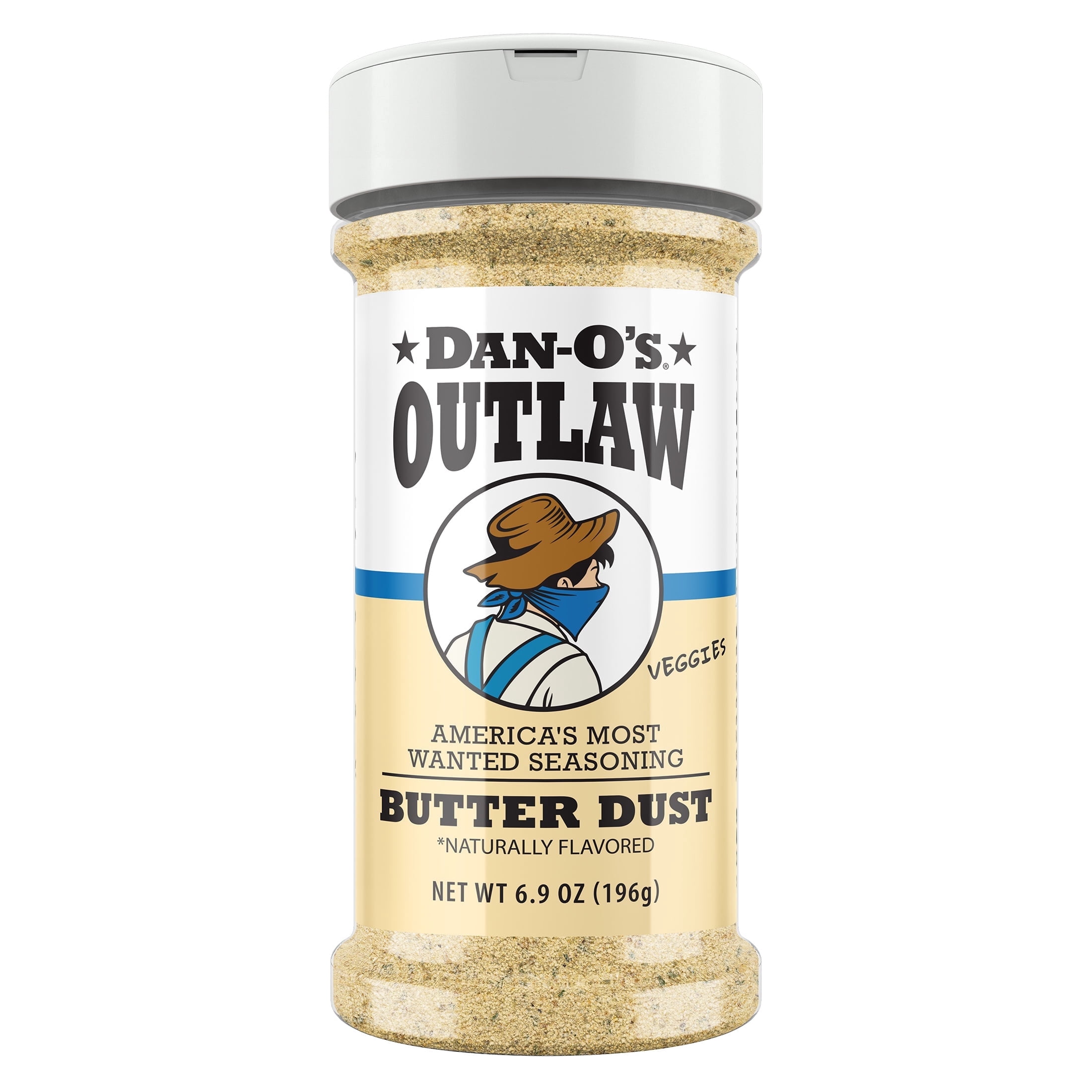 Dan-Os Outlaw Butter Dust All Purpose Seasoning, 6.9 oz