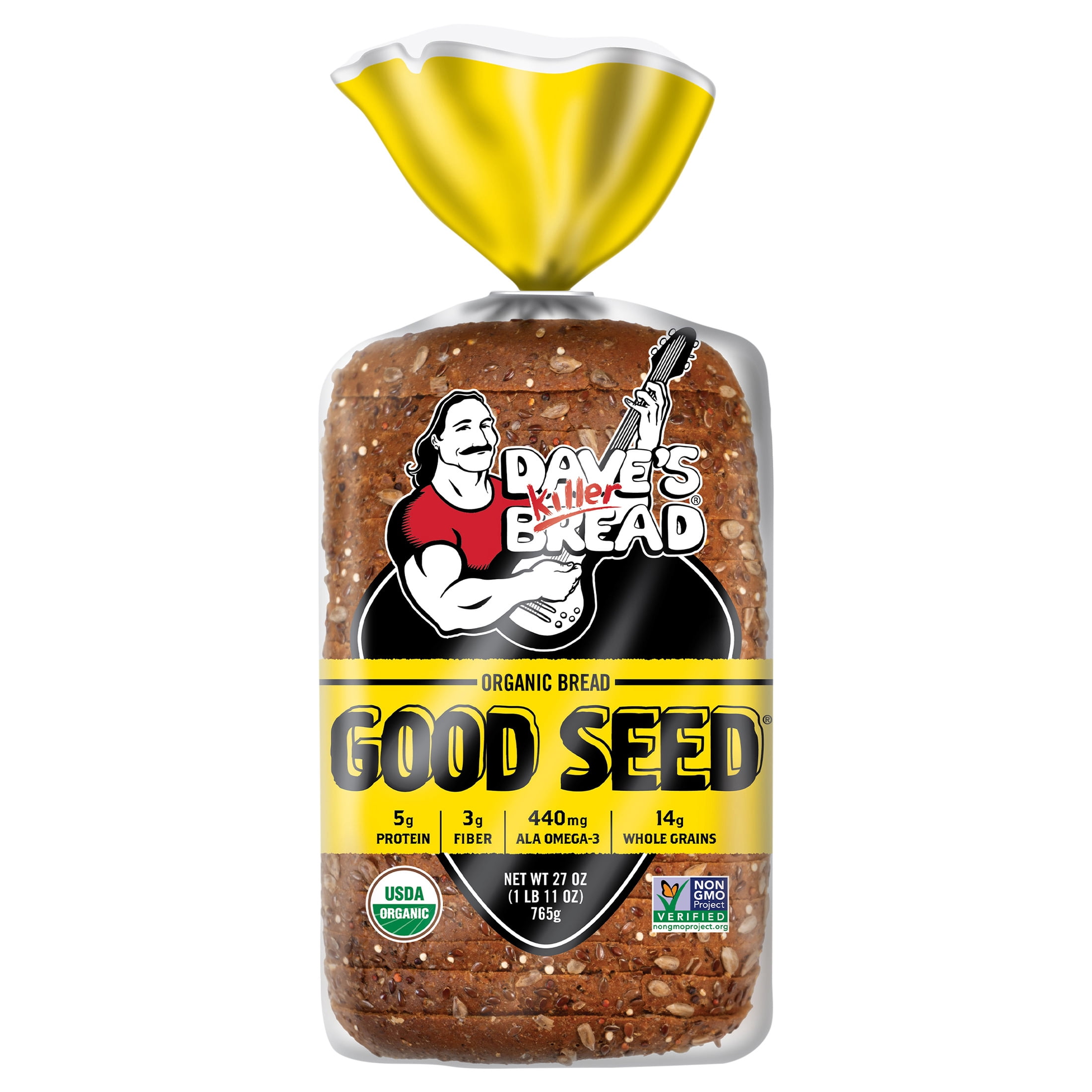 Dave's Killer Bread Good Seed, Whole Grain Organic Bread, 27 oz Loaf