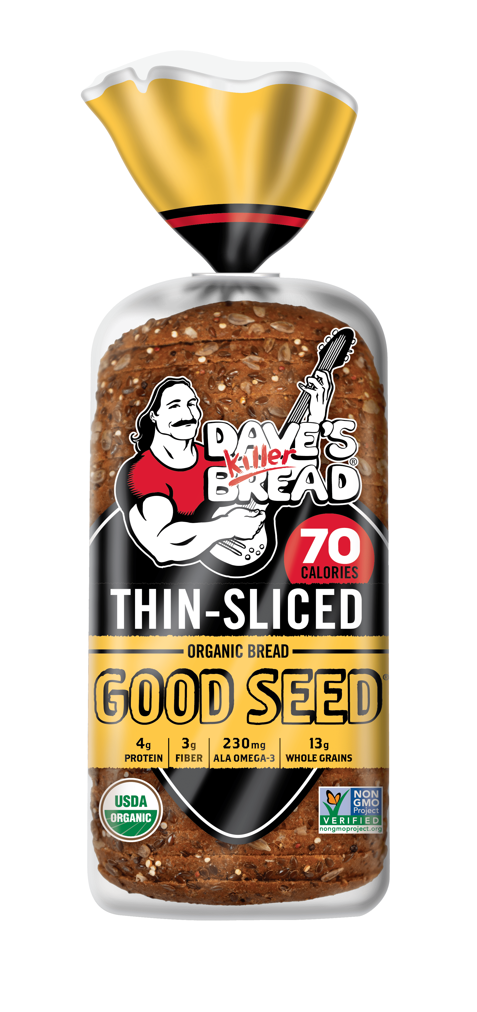 Dave's Killer Bread Thin-Sliced Good Seed Organic Bread 20.5 oz. Bag