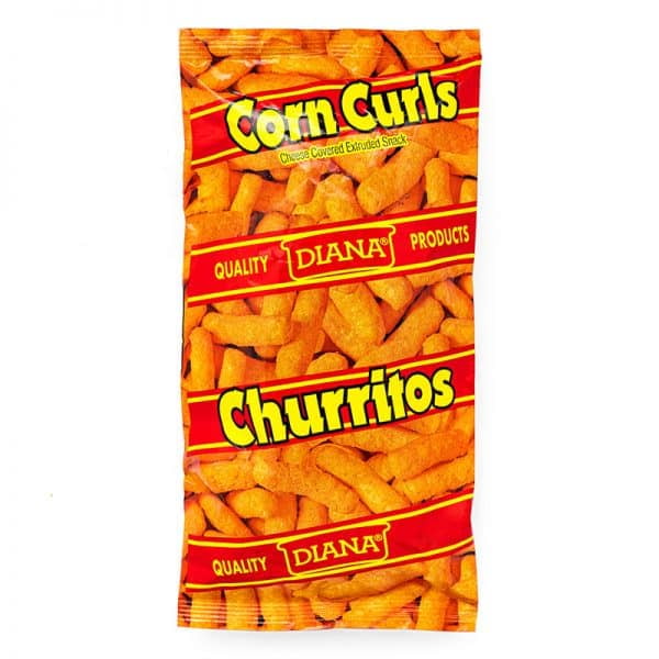 Diana Corn Curls/Churritos 1.69 oz (Pack of 3)