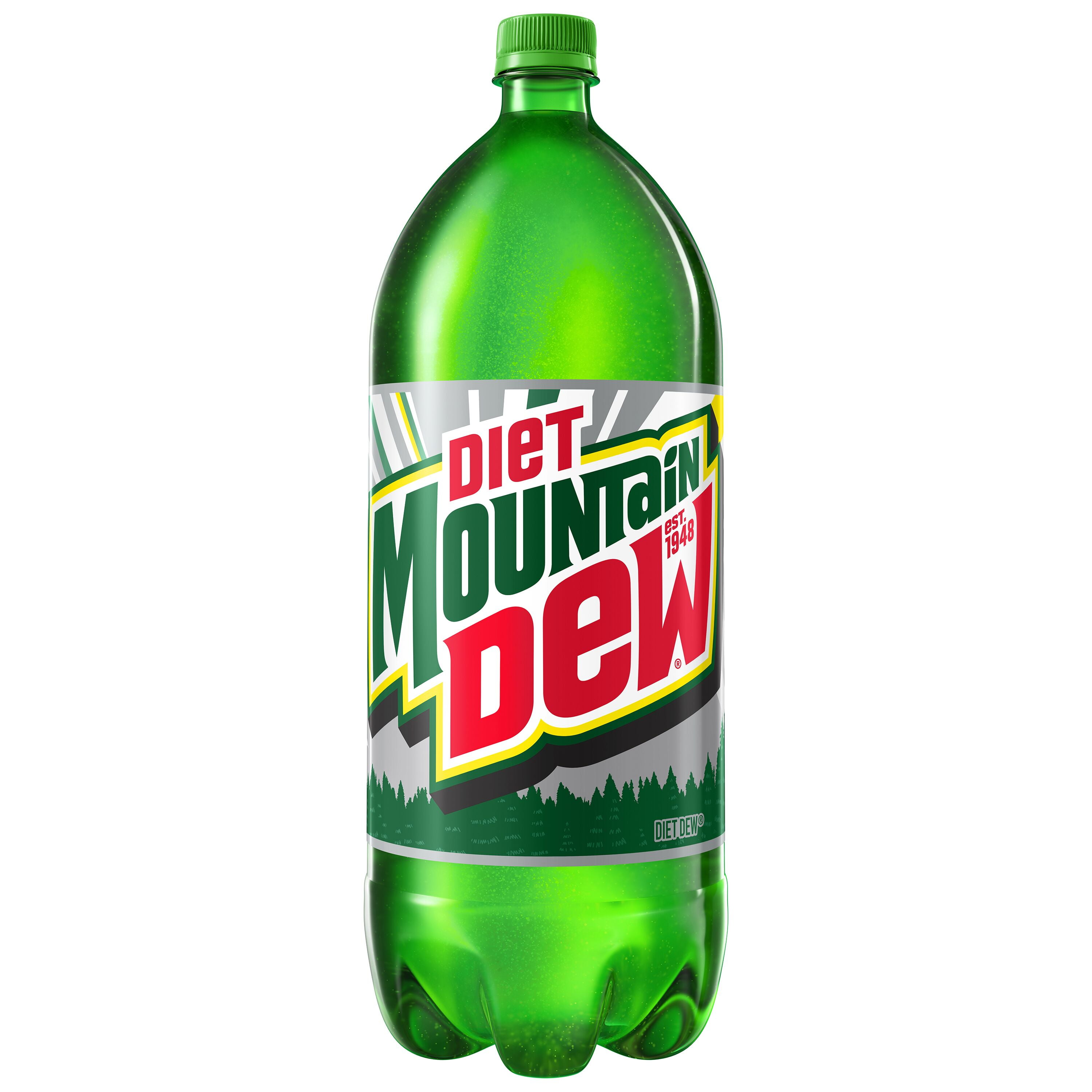 Diet Mountain Dew Citrus Soda Pop, 2 Liter Bottle
