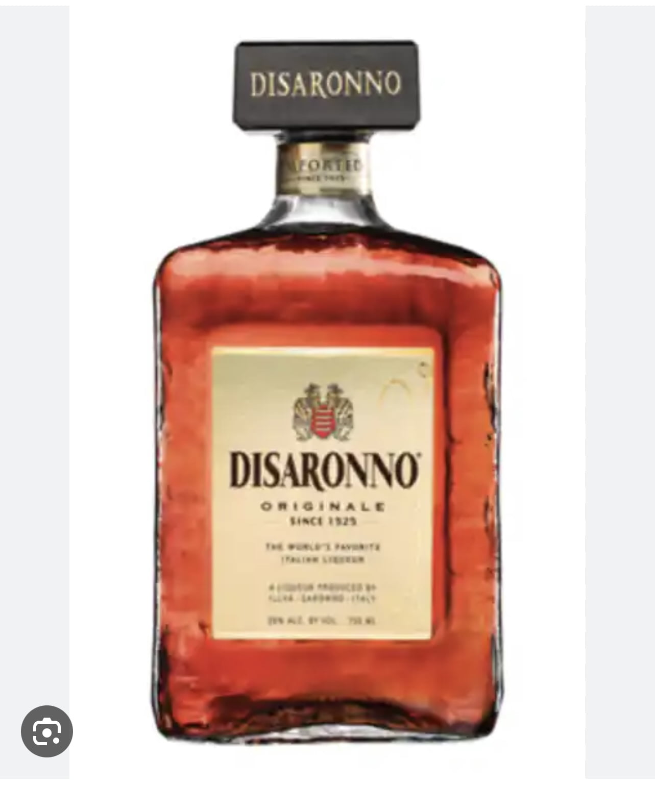 Disaronno Originale Almond Amaretto Liqueur 750 ml Bottle, 28% ABV