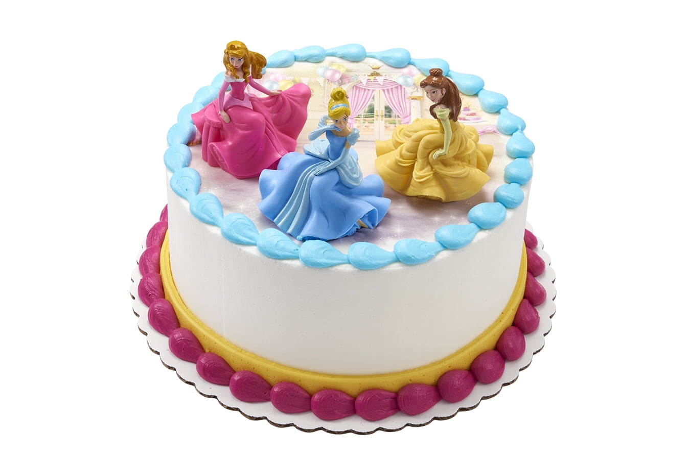 Disney Princess Round Cake