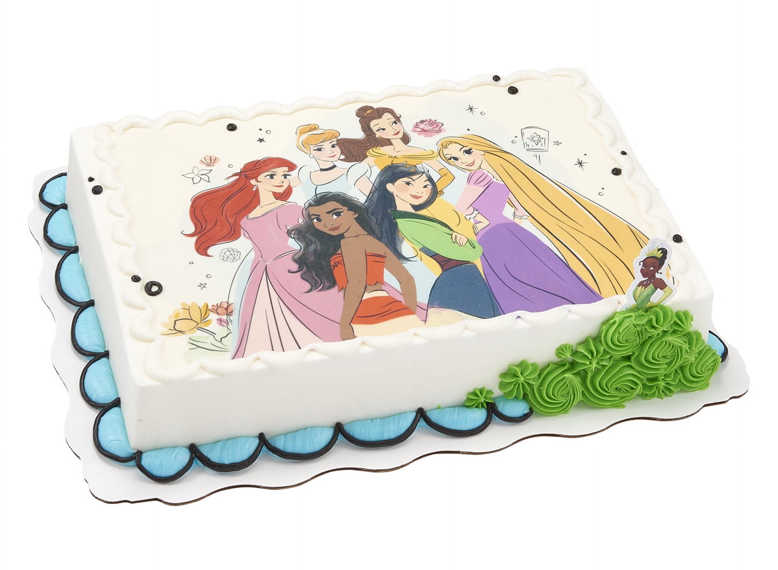 Disney Princesses Sheet Cake