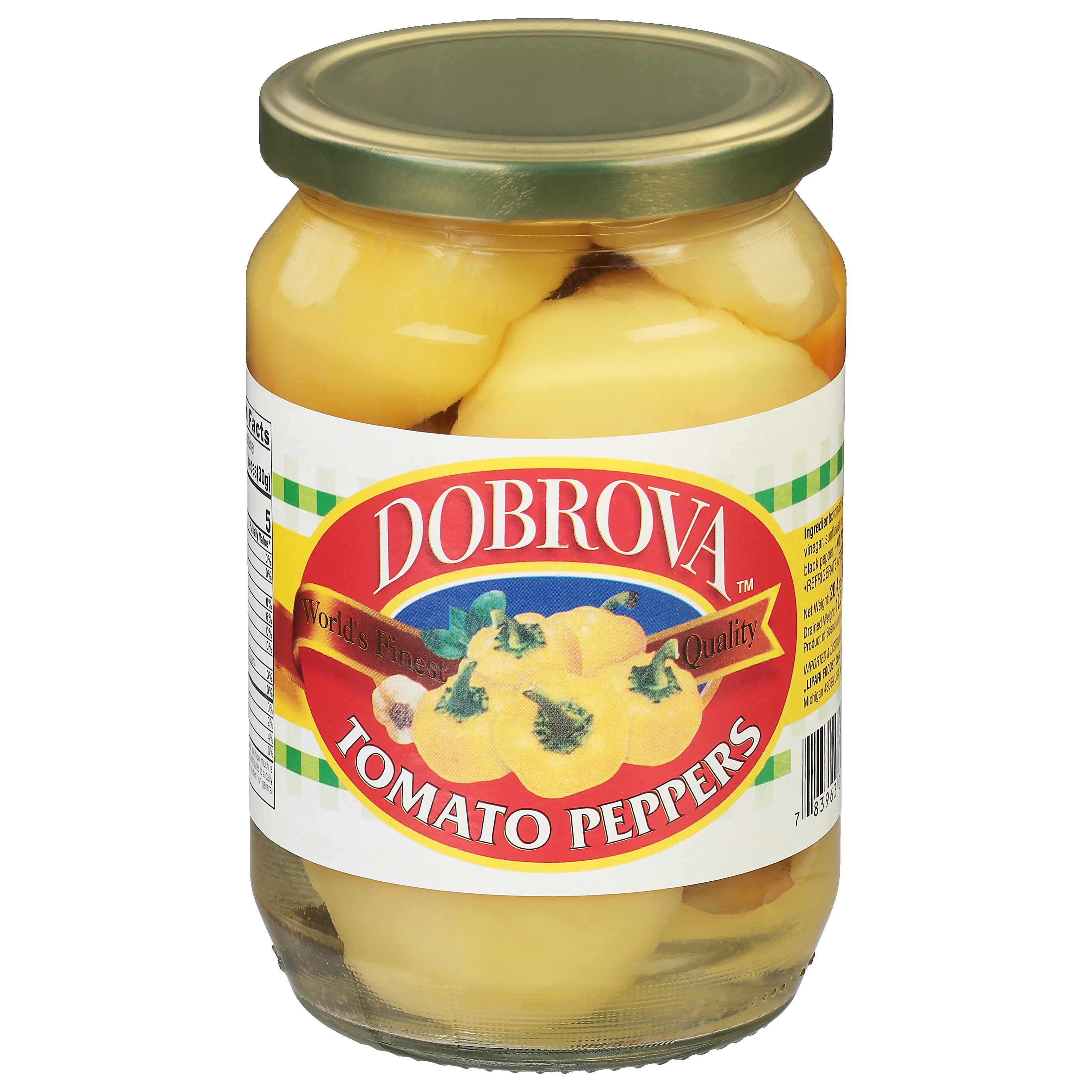 Dobrova Whole Tomato Peppers