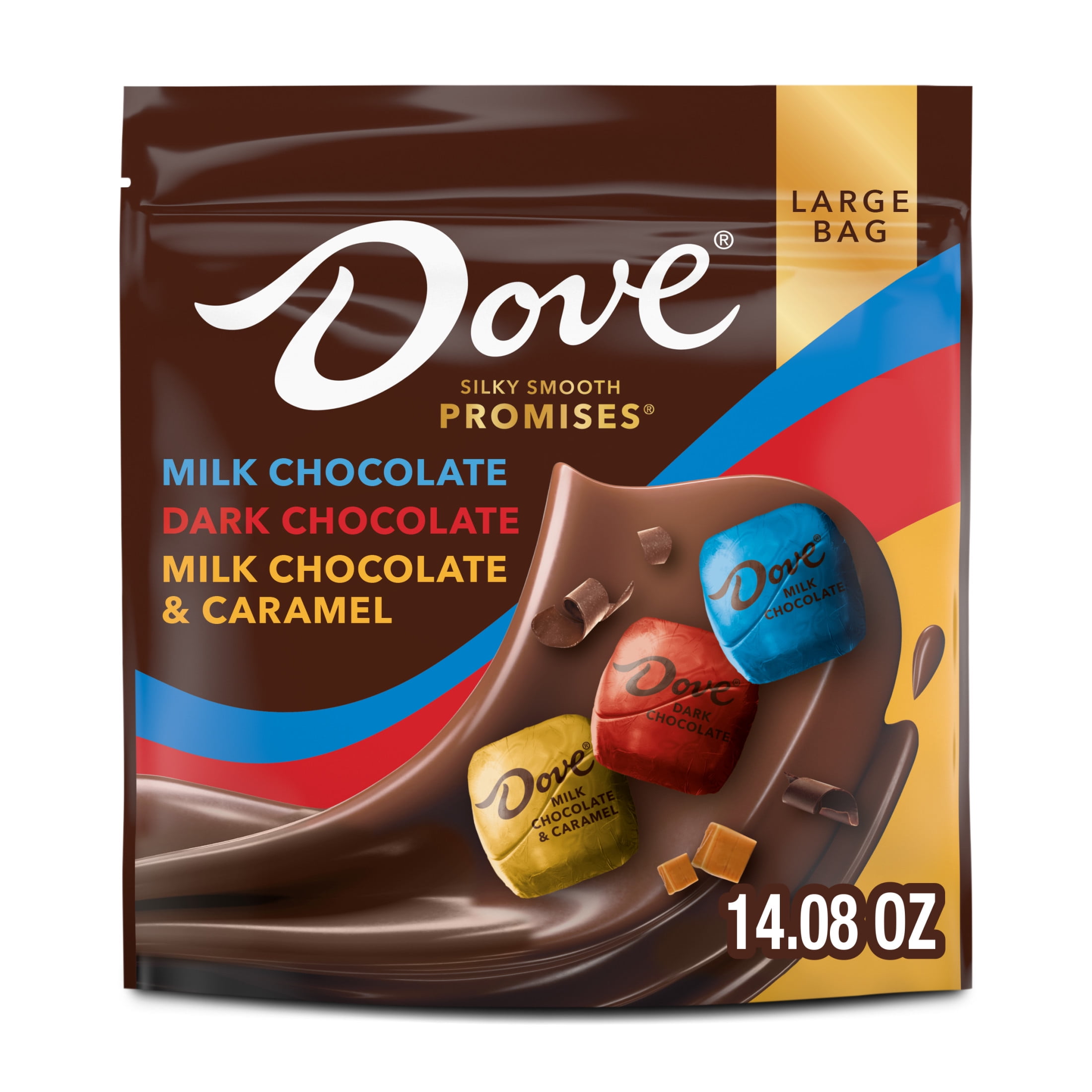 Dove Promises Chocolate Candy Variety Assortment - 14.08 oz Large Bag