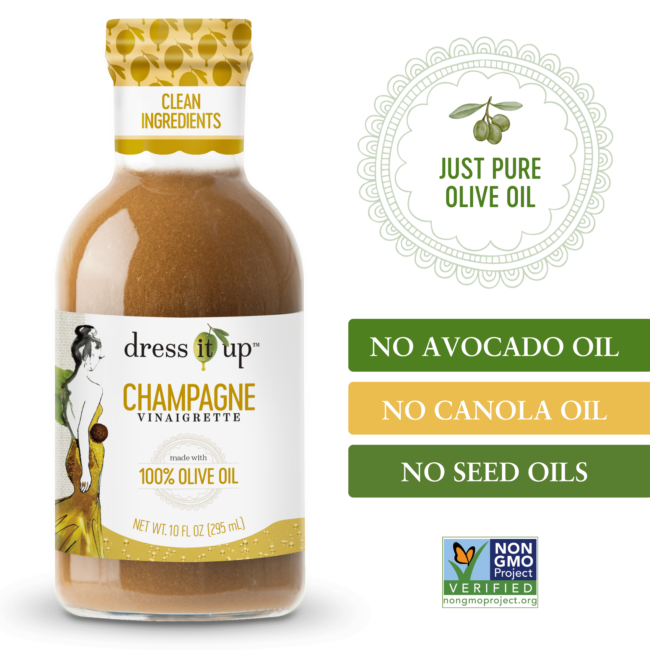 Dress It Up Dressing Champagne Vinaigrette, 10 fl oz